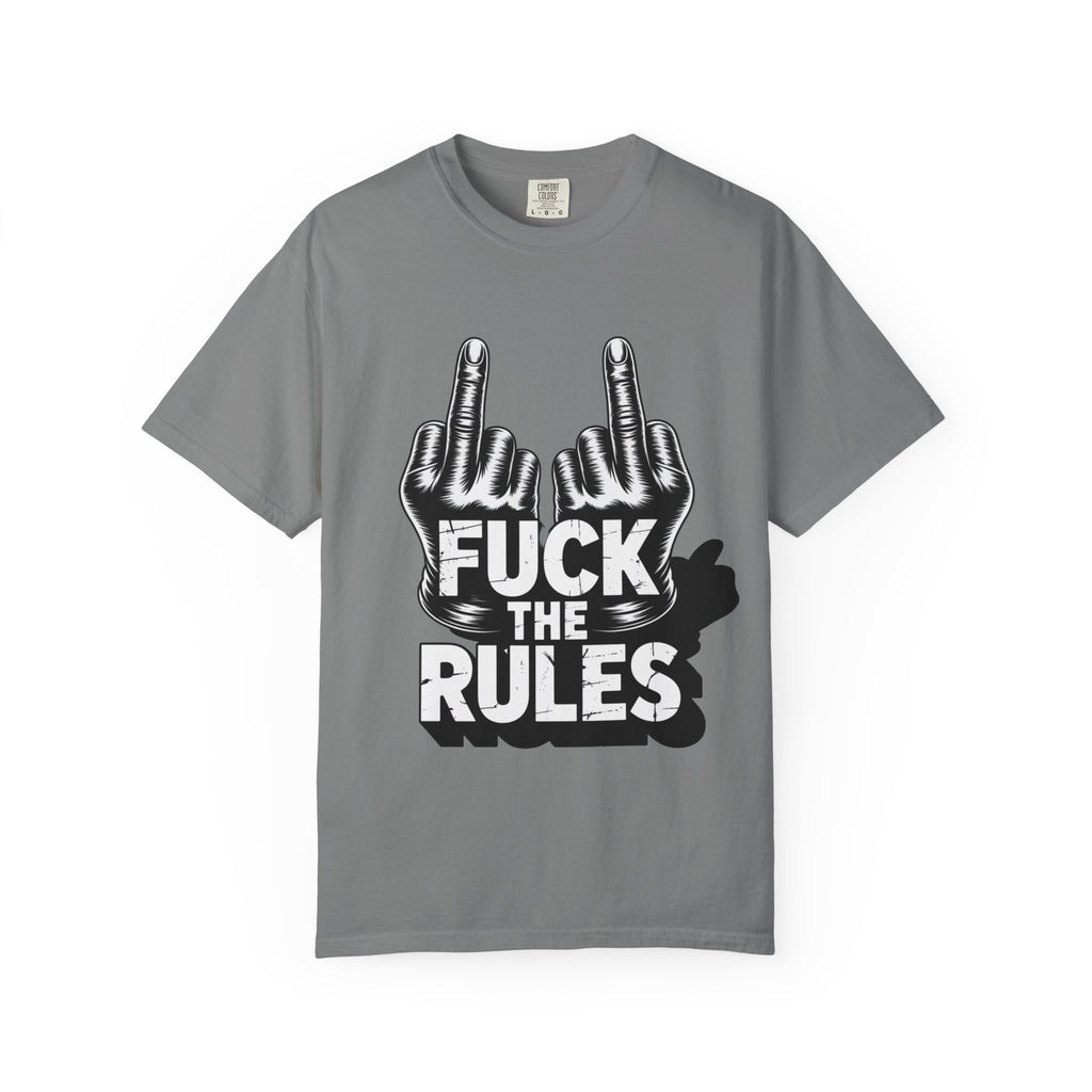 Trust Nothing Unisex T-shirt - Skip The Rules Typography Tee