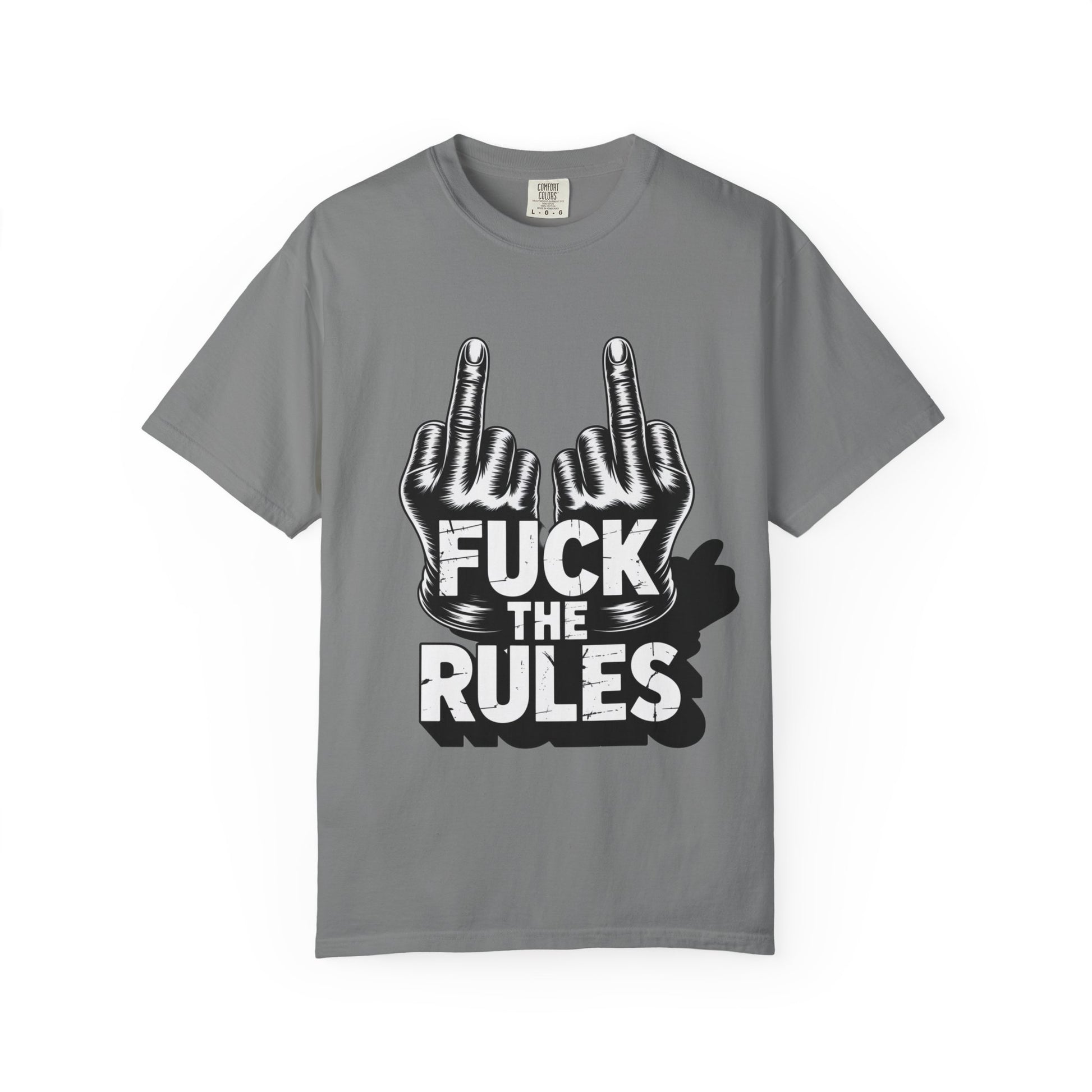 Trust Nothing Unisex T-shirt - Skip The Rules Typography Tee
