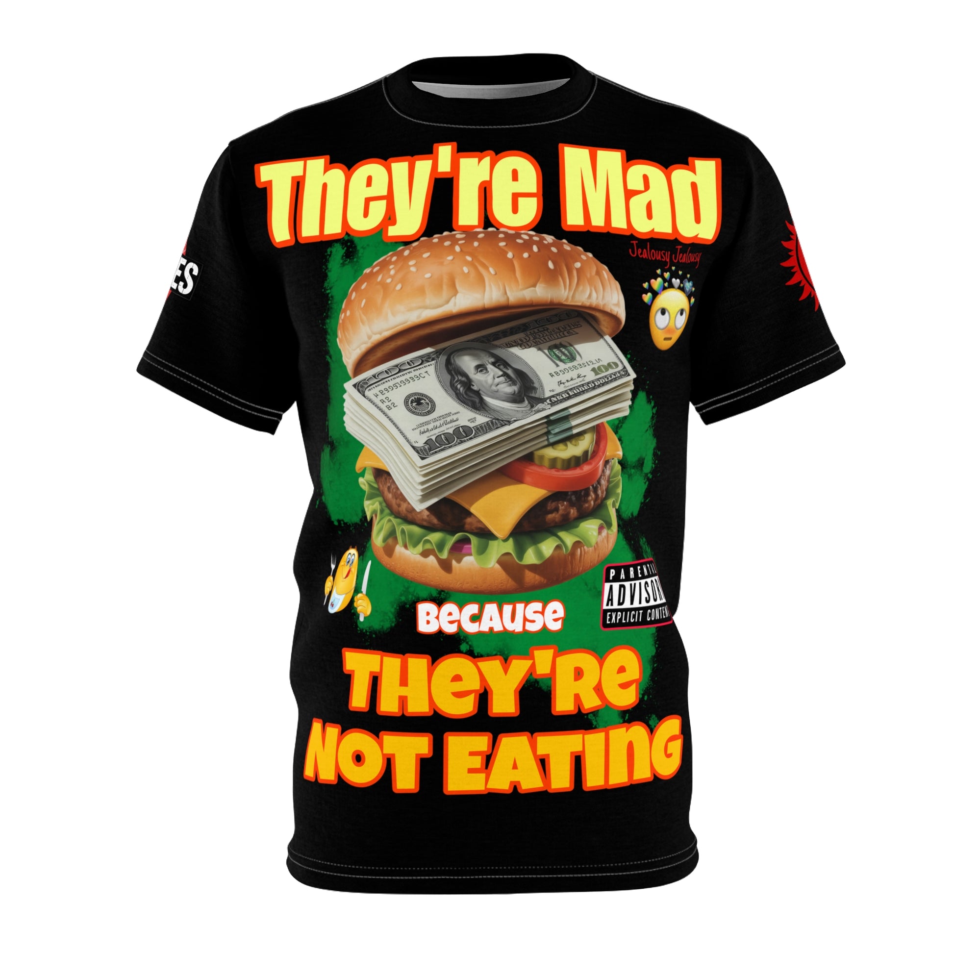 They're Mad Because They're Not Eating LD&P APPAREL Graphic Tee BLACK