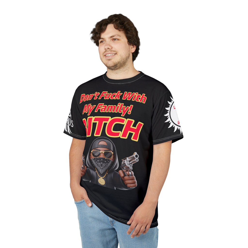 Don't Fuck With My Family Unisex Tee - Lux Domini and Phosphorus LD&P Apparel Design