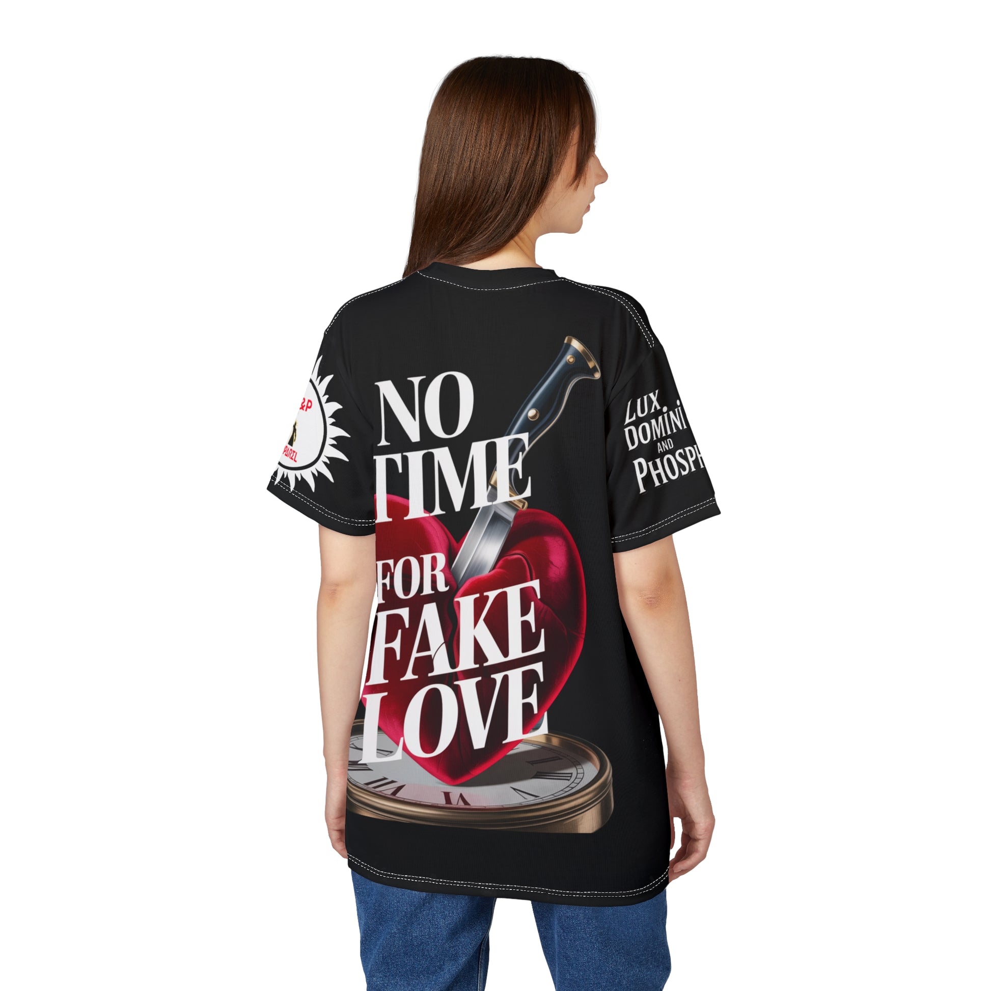 Fake Love Unisex Tee - Lux Domini and Phosphorus LD&P Apparel Design