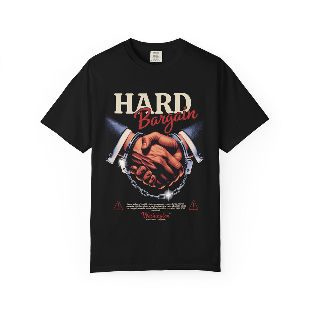Garment-Dyed T-shirt Hard Bargain Graphic Tee