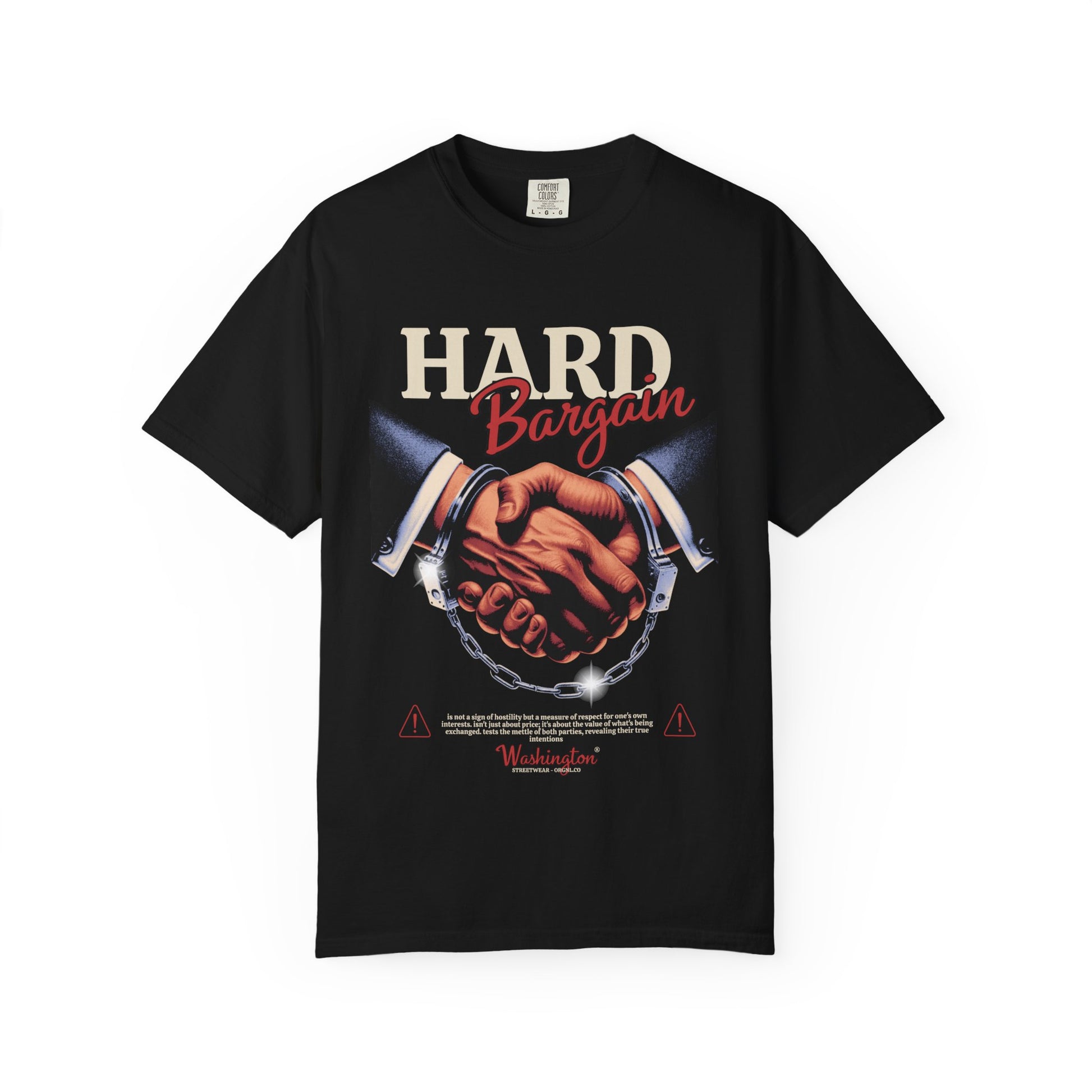 Garment-Dyed T-shirt Hard Bargain Graphic Tee