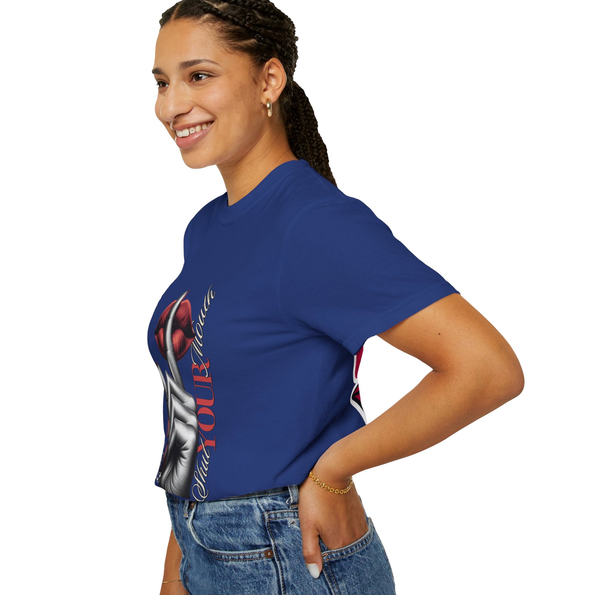 Dyed T-shirt - Big Moma Print
