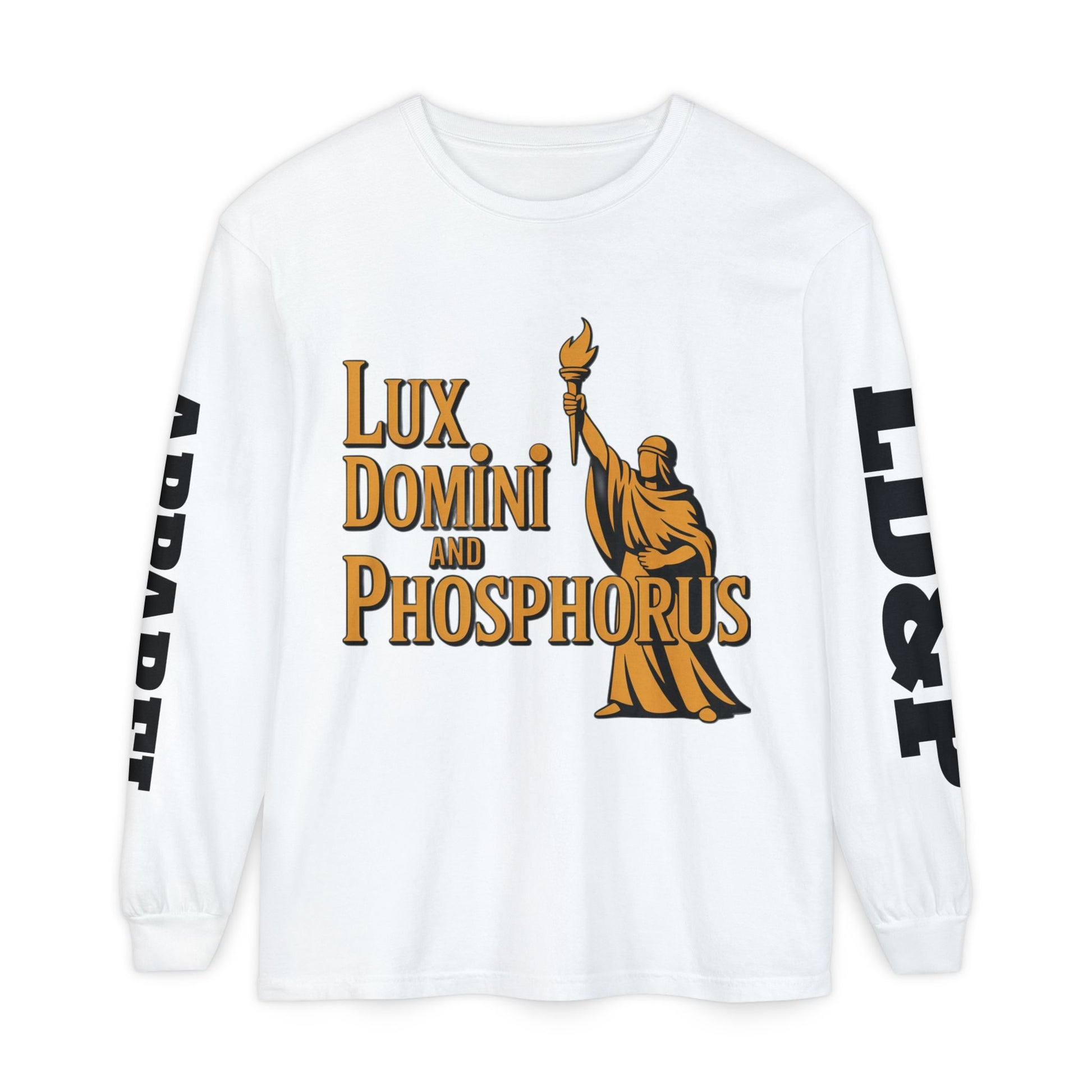 Long Sleeve T-Shirt Lux Domini and Phosphorus LD&P Apparel Design