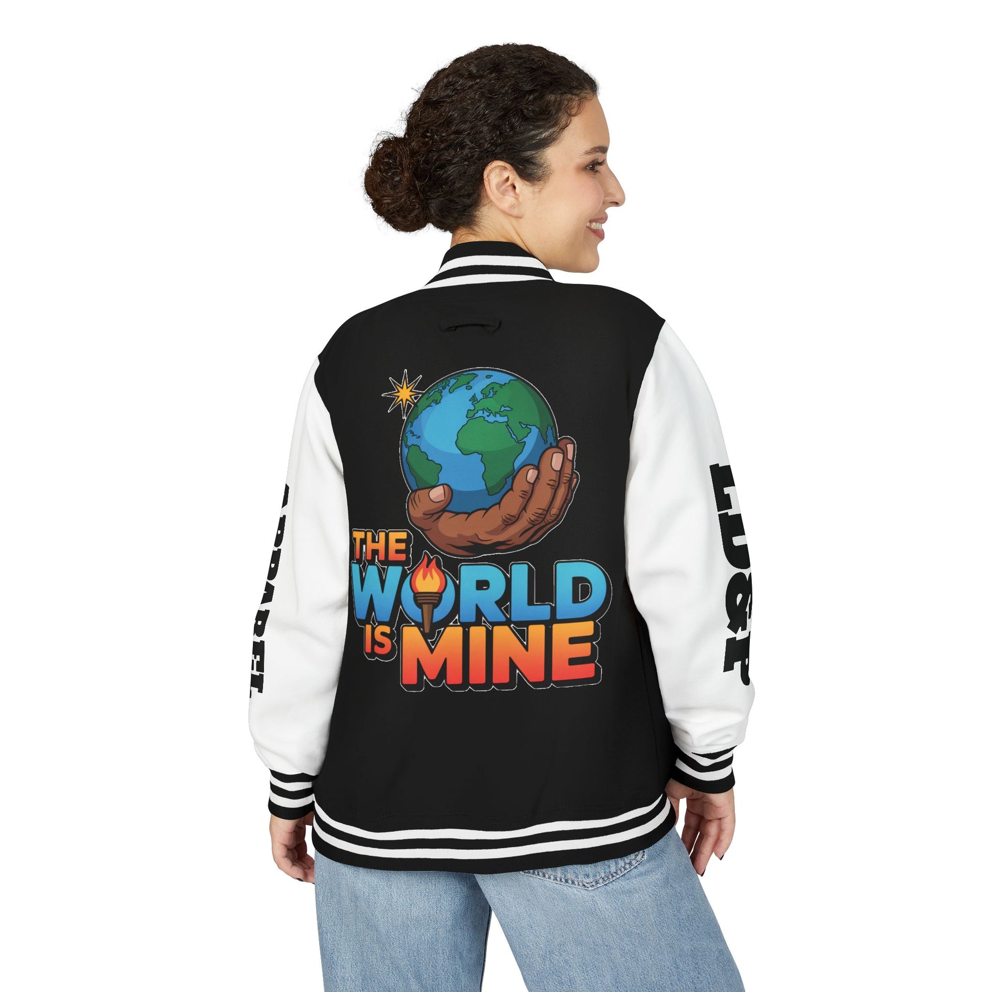 Letterman Jacket - The World is Mine LD&P APPAREL Design