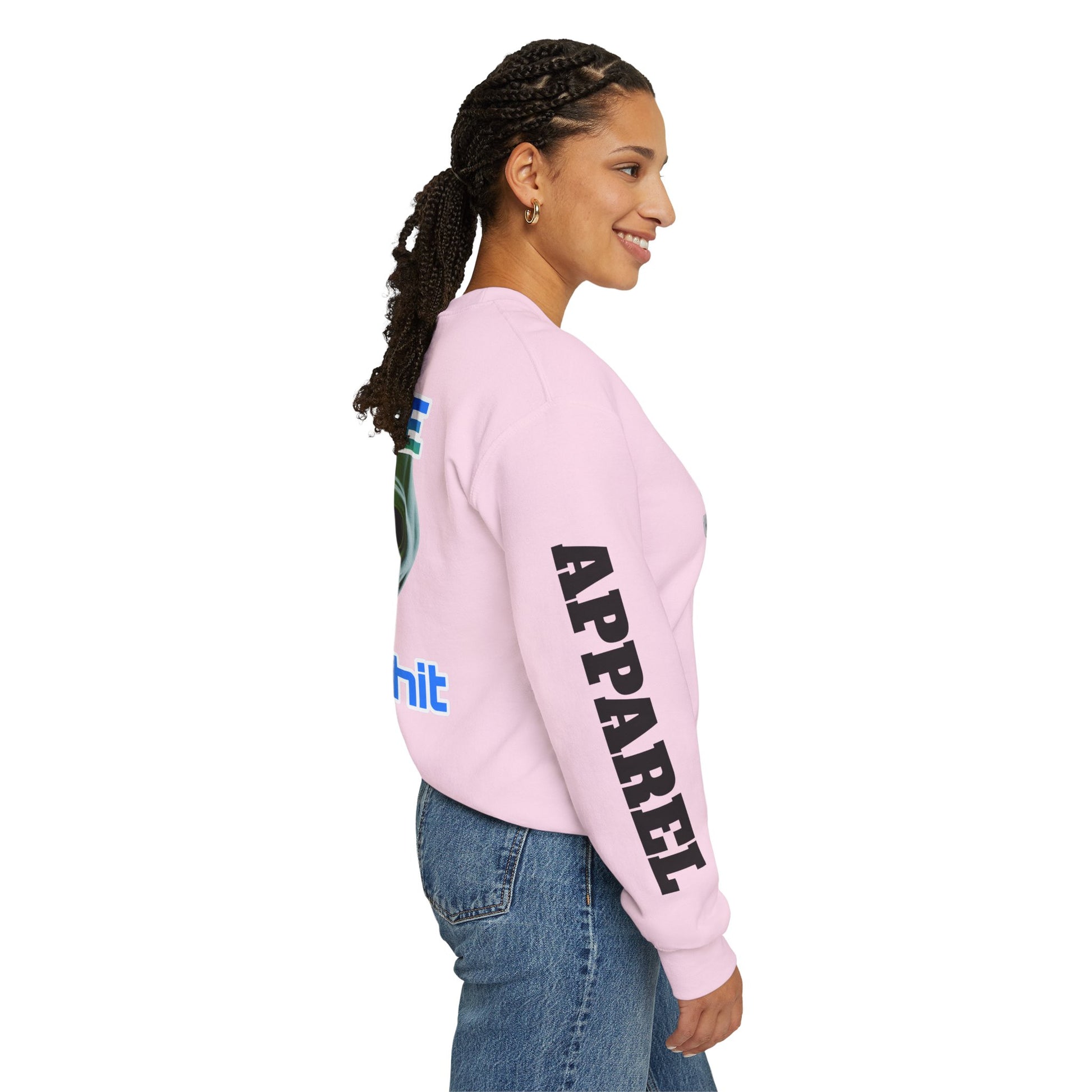 Crewneck Sweatshirt - Smoke That LD&P APPAREL Design