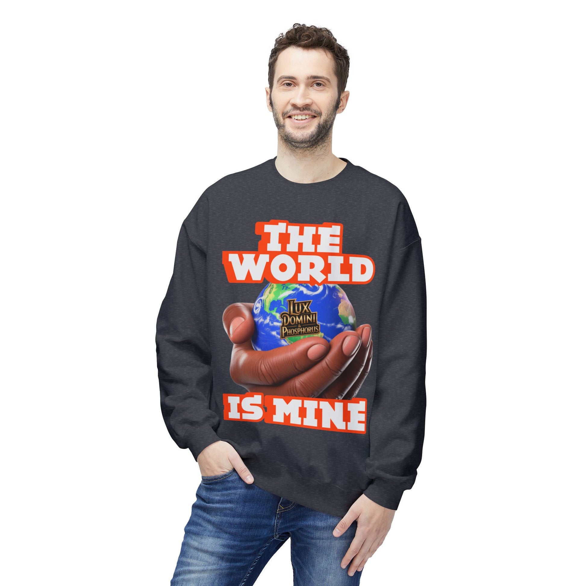 "The World Is Mine" Crewneck Sweatshirt