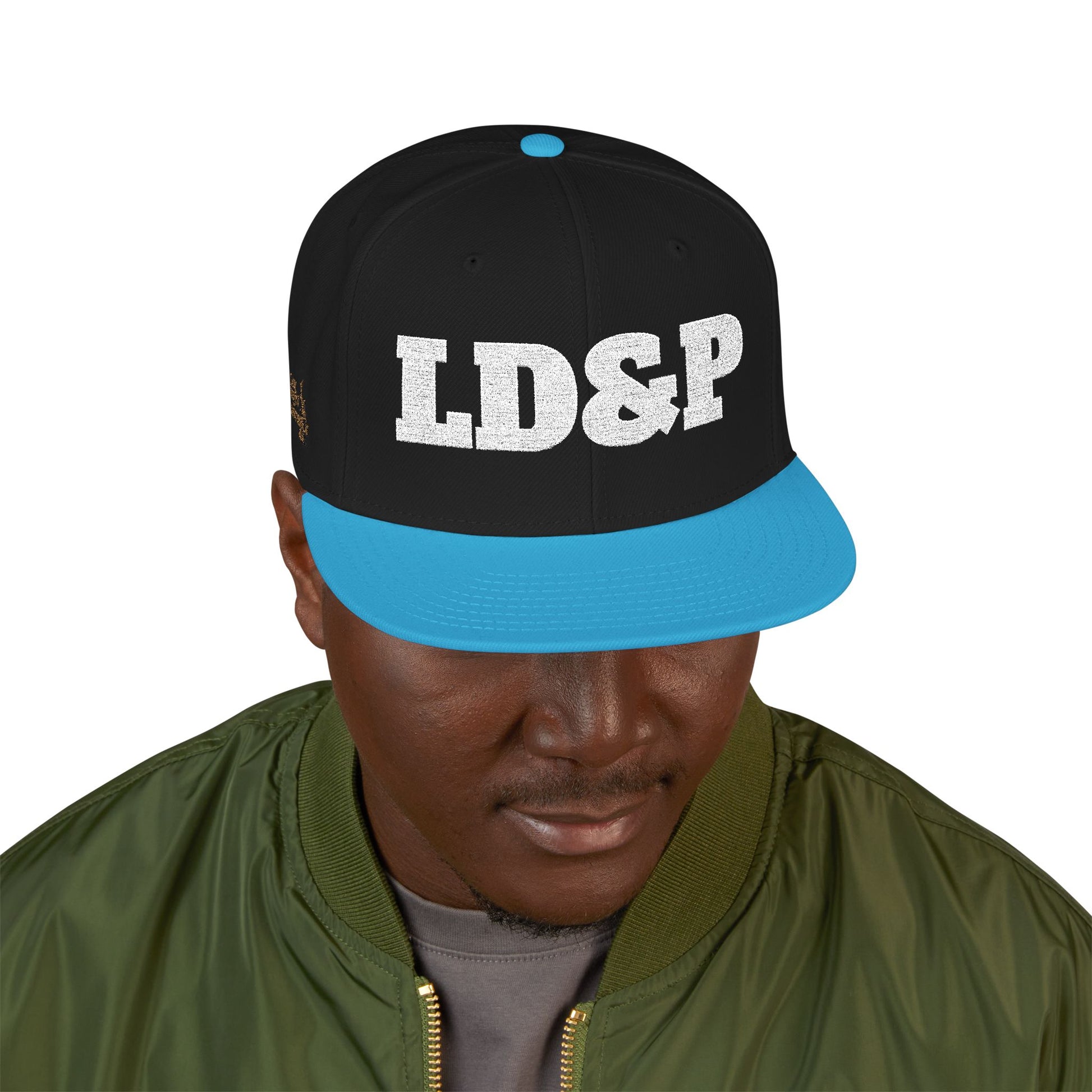 Embroidered Snapback Cap - LD&P Apparel Design 2