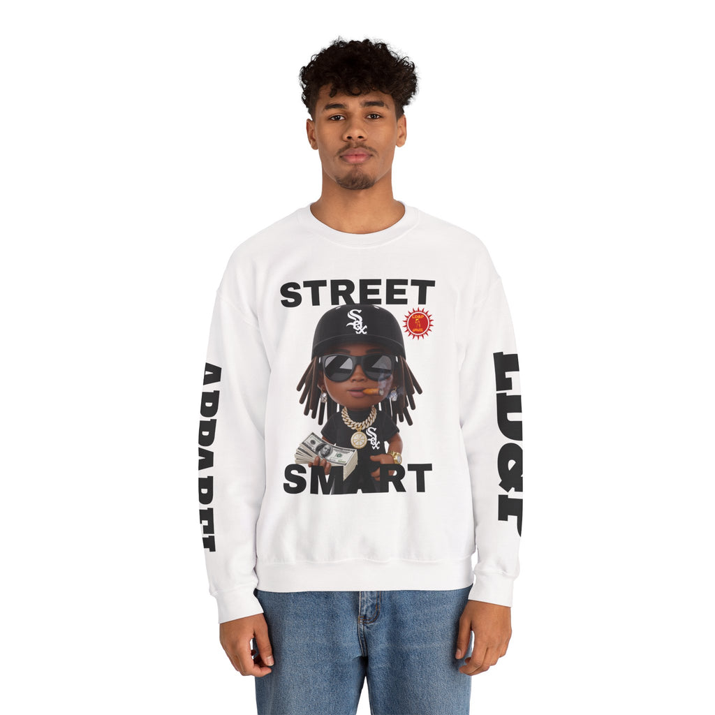 Street Smart Crewneck Sweatshirt - Urban Casual Wear