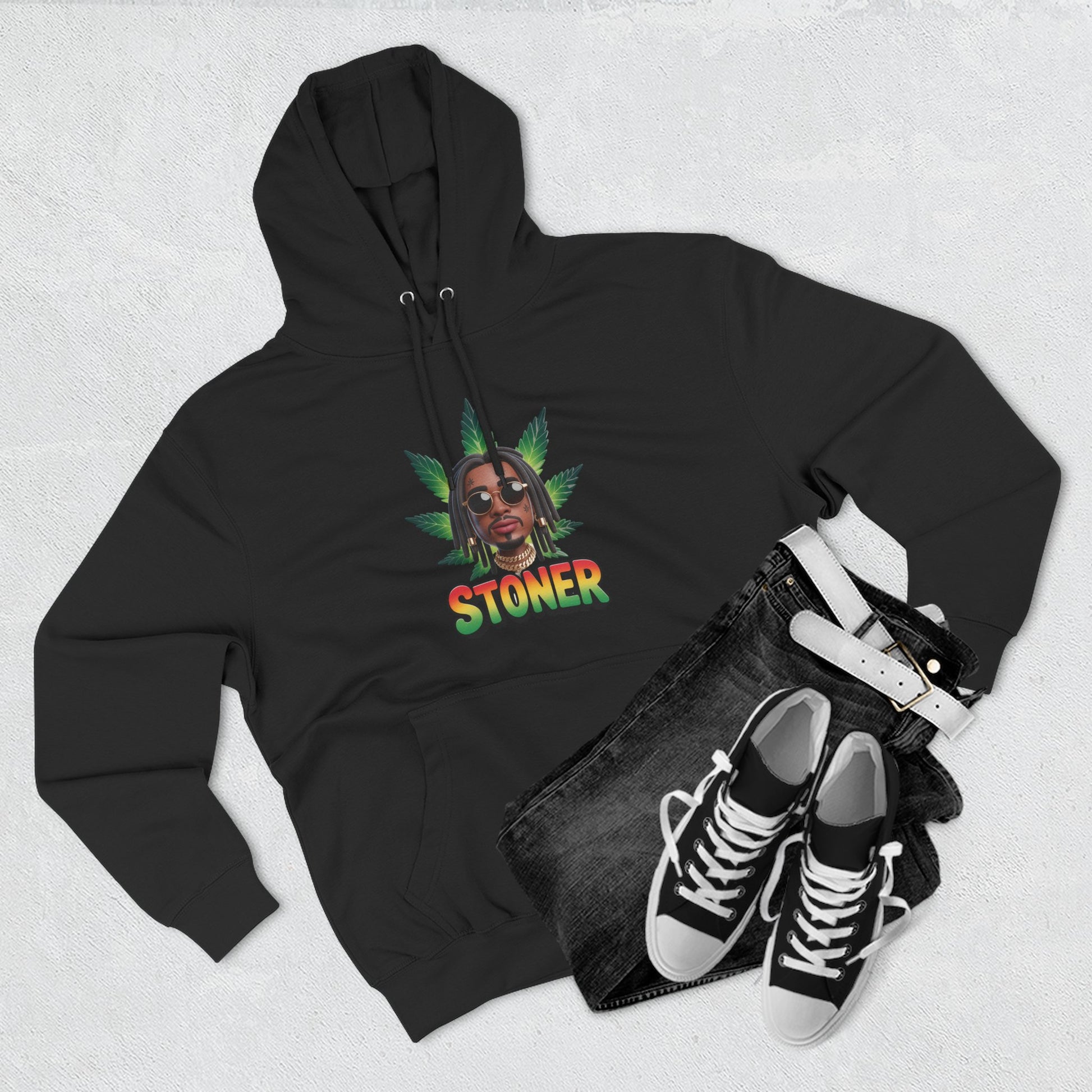 Fleece Hoodie - Stoner Vibes