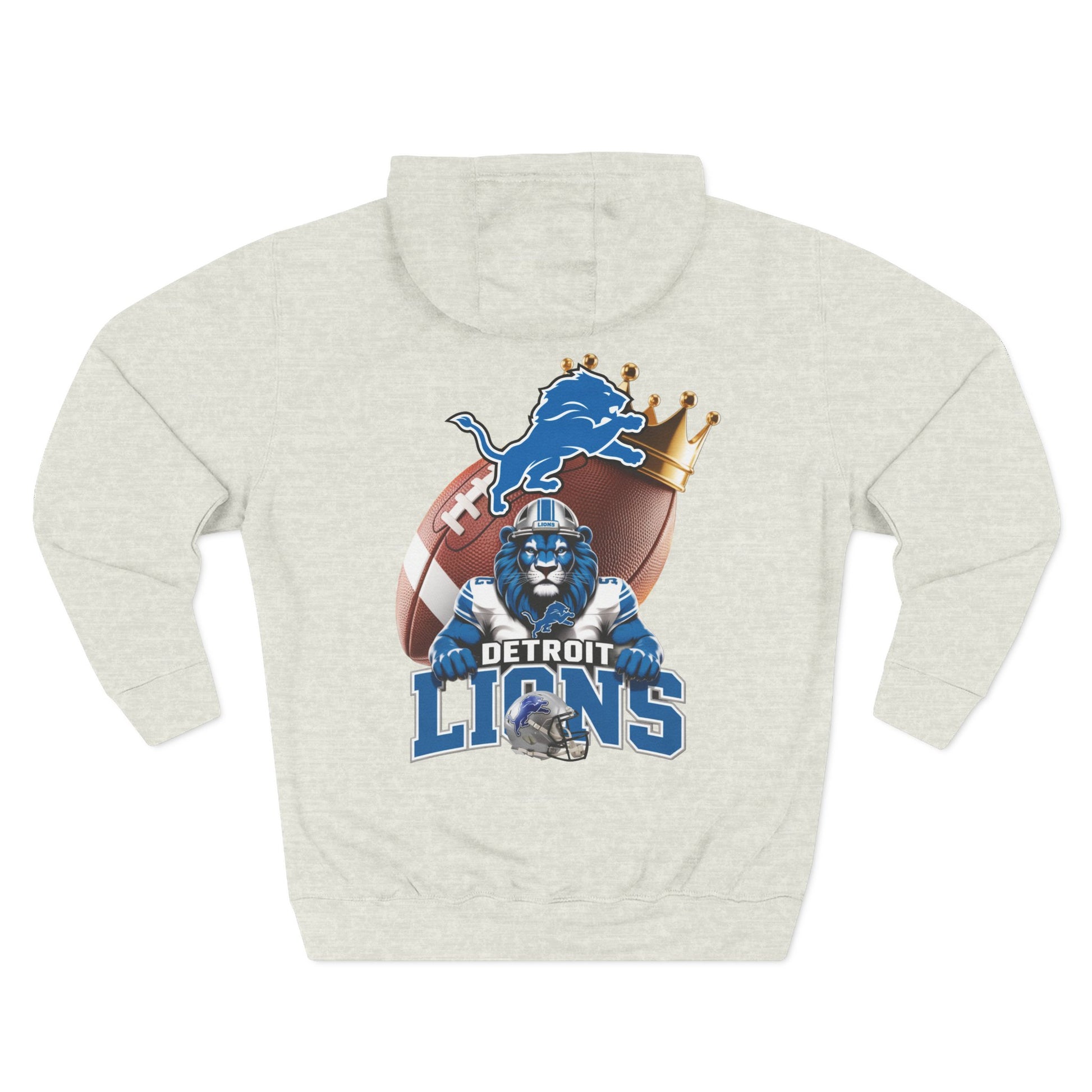 Fleece Hoodie NFL Team DET Design