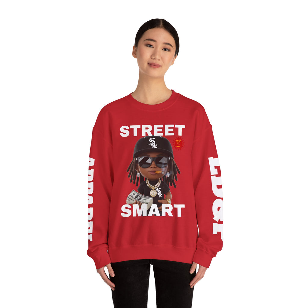 Street Smart Crewneck Sweatshirt - Urban Casual Wear