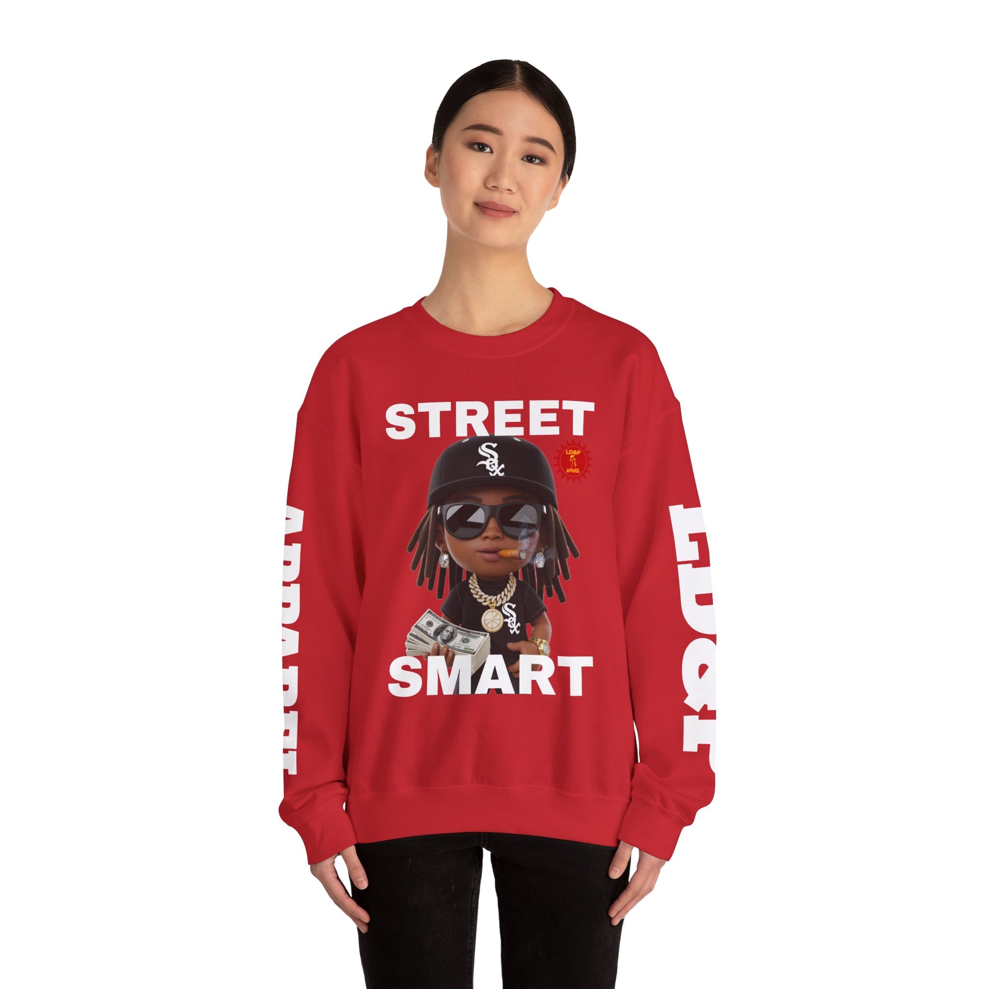 Street Smart Crewneck Sweatshirt - Urban Casual Wear