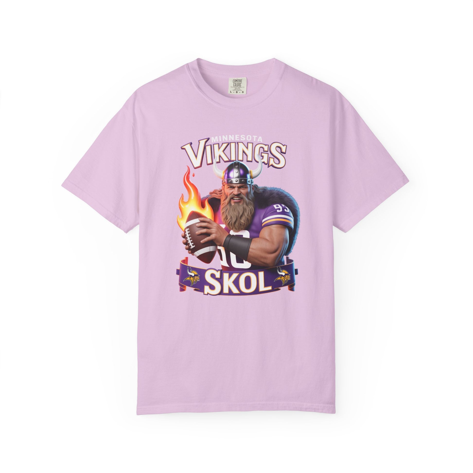 T-Shirt - Minnesota Vikings SKOL Unisex Garment-Dyed Tee