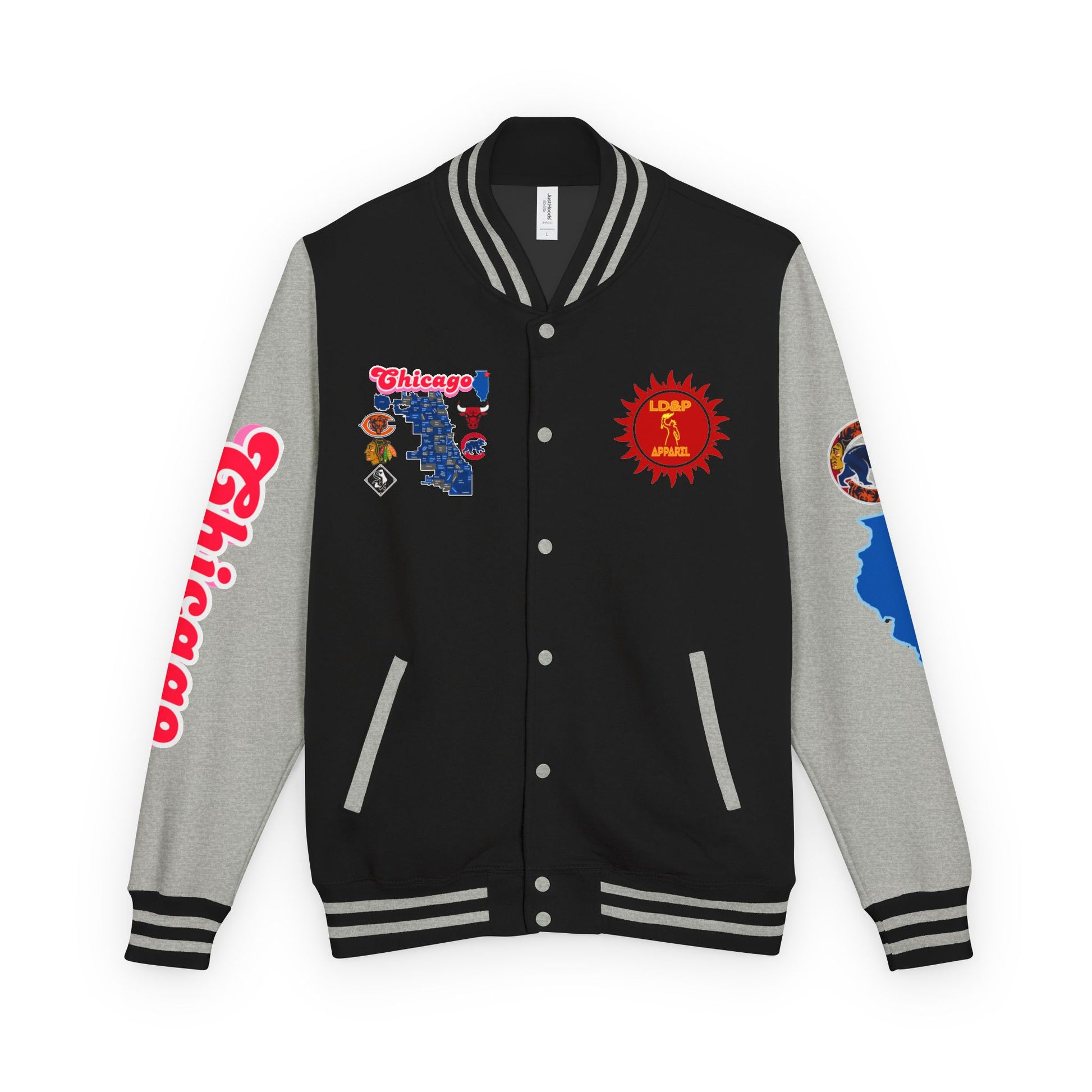 Letterman Jacket Chicago Design