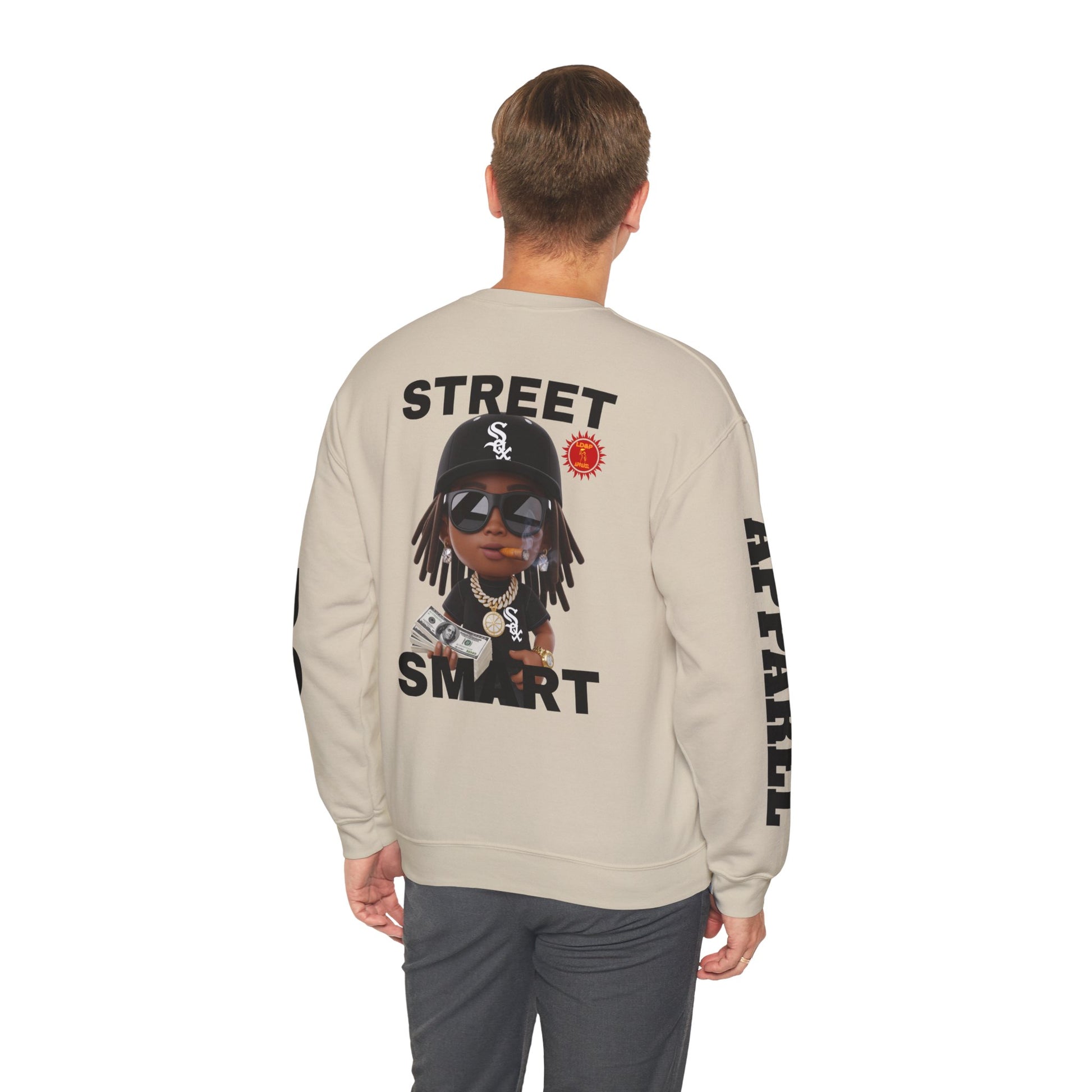 Street Smart Crewneck Sweatshirt - Urban Casual Wear