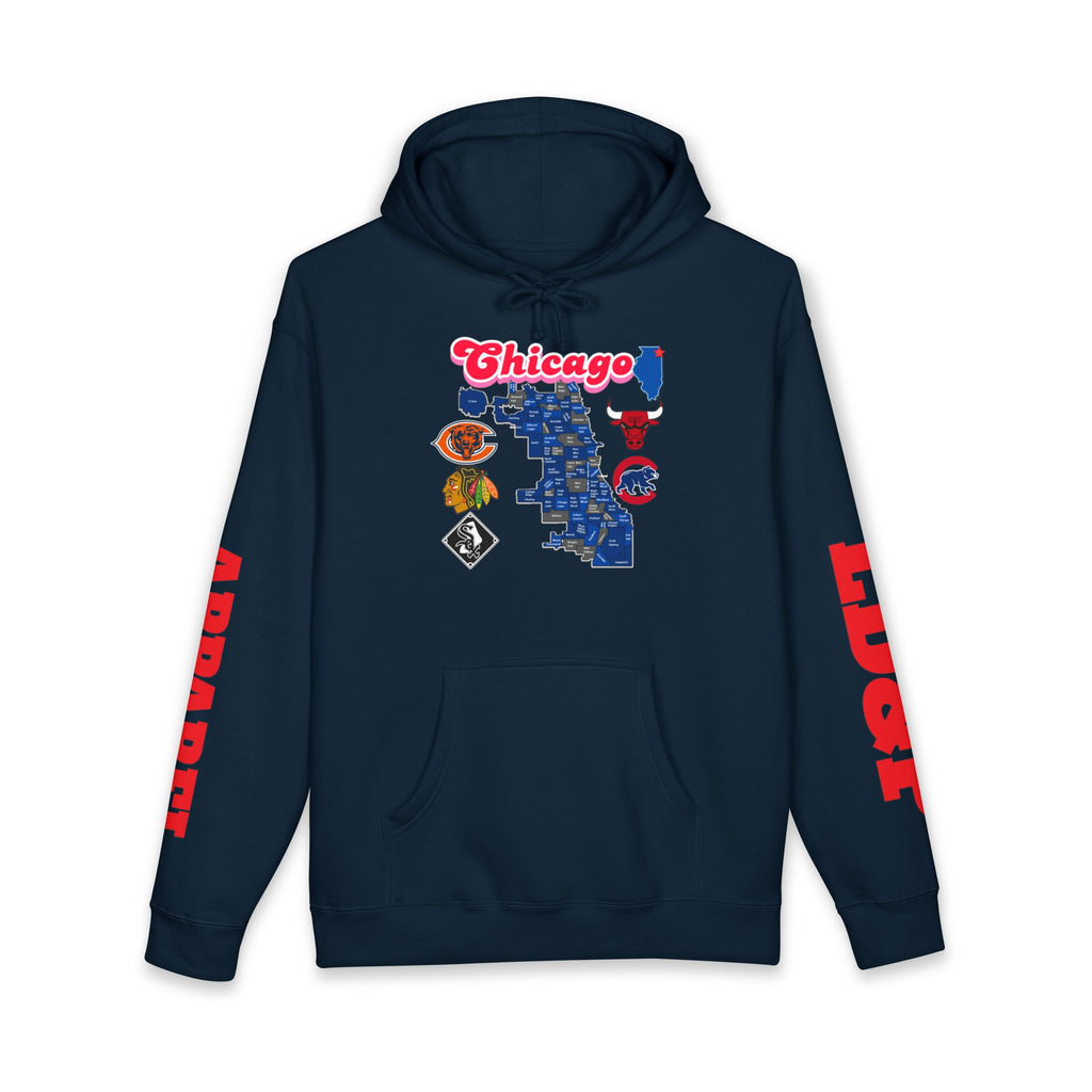 Chicago LD&amp;P Unisex Hoodie - Stylish Apparel Design