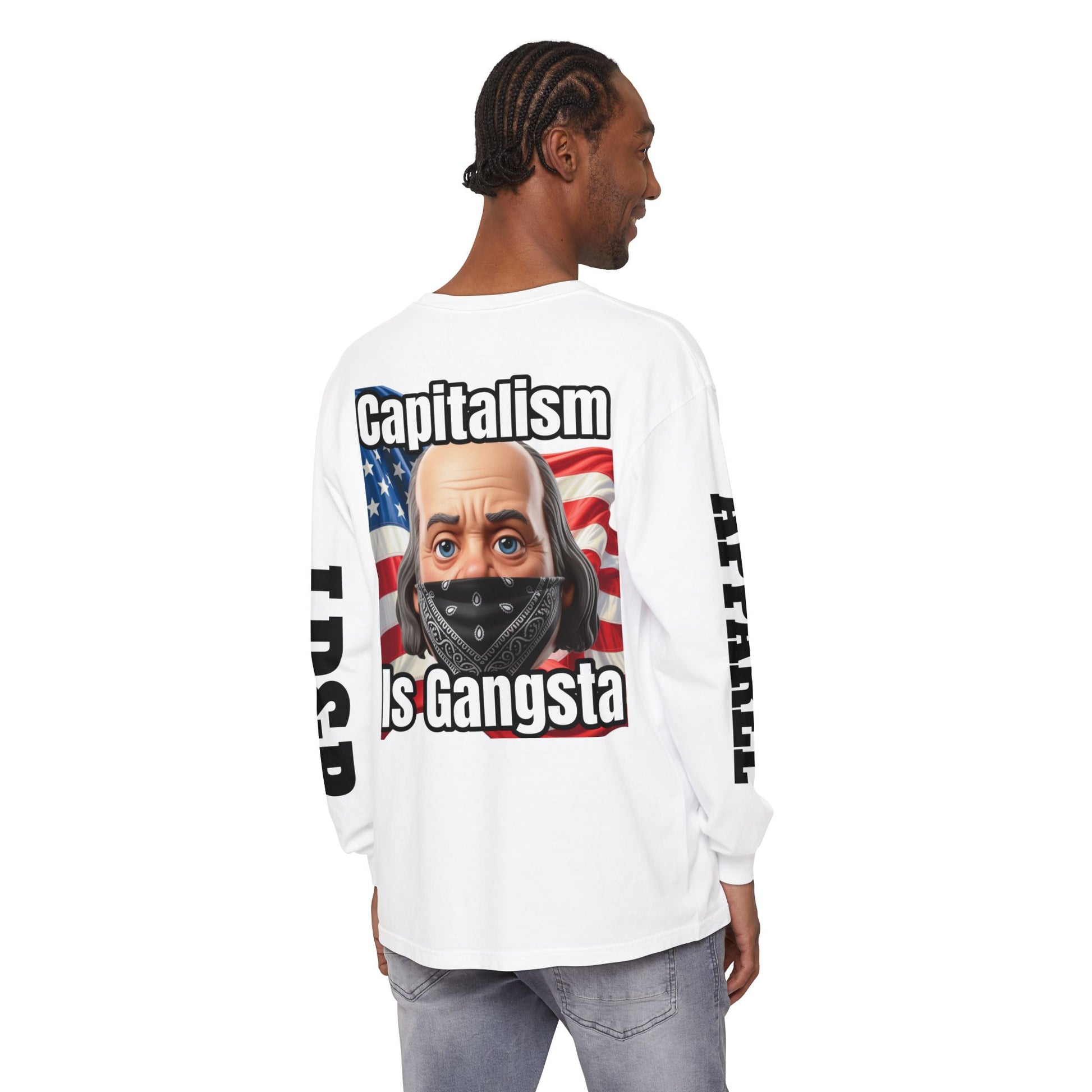 Capitalism is Gangsta Long Sleeve T-Shirt