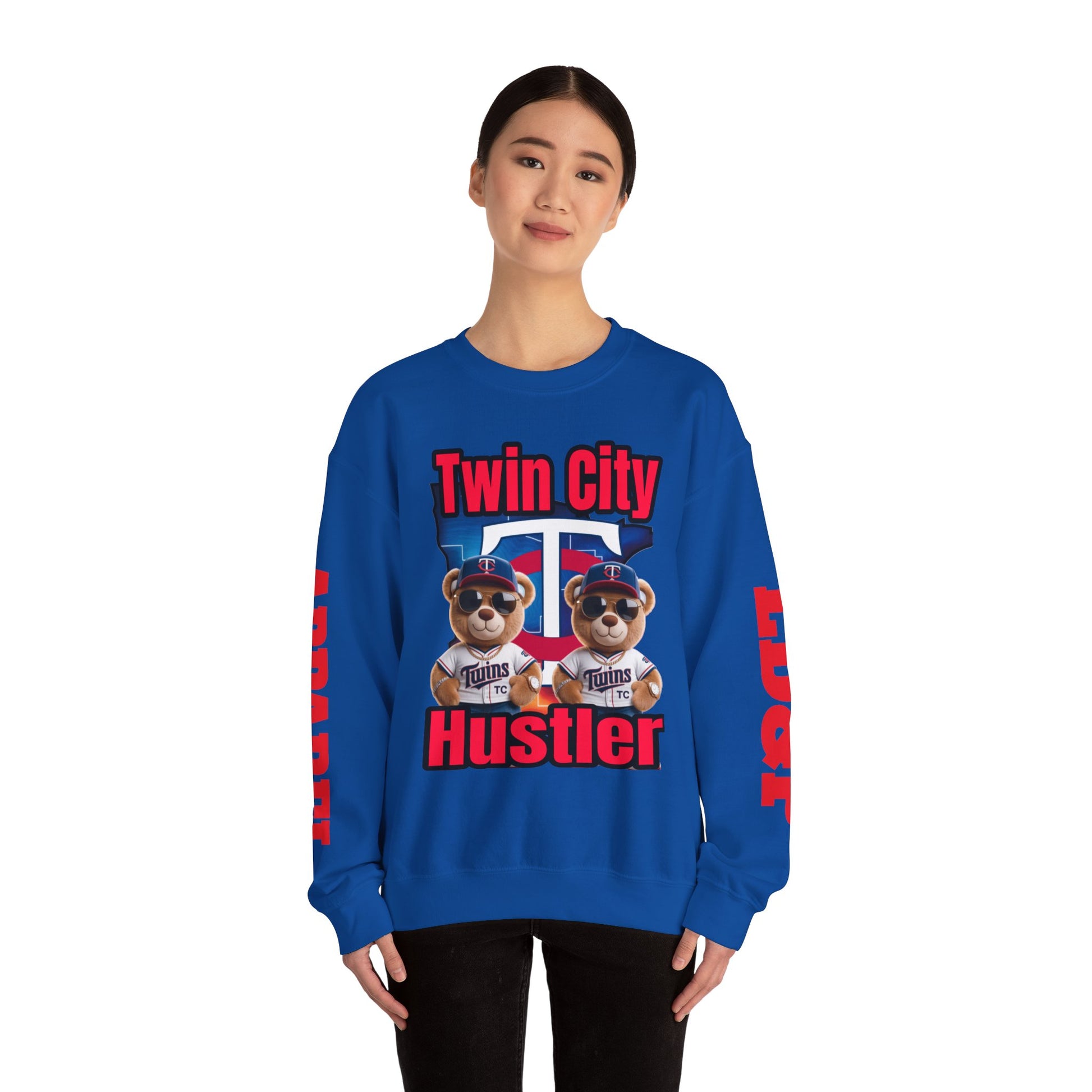 Crewneck Sweatshirt Twin City Hustler LD&P Apparel Design