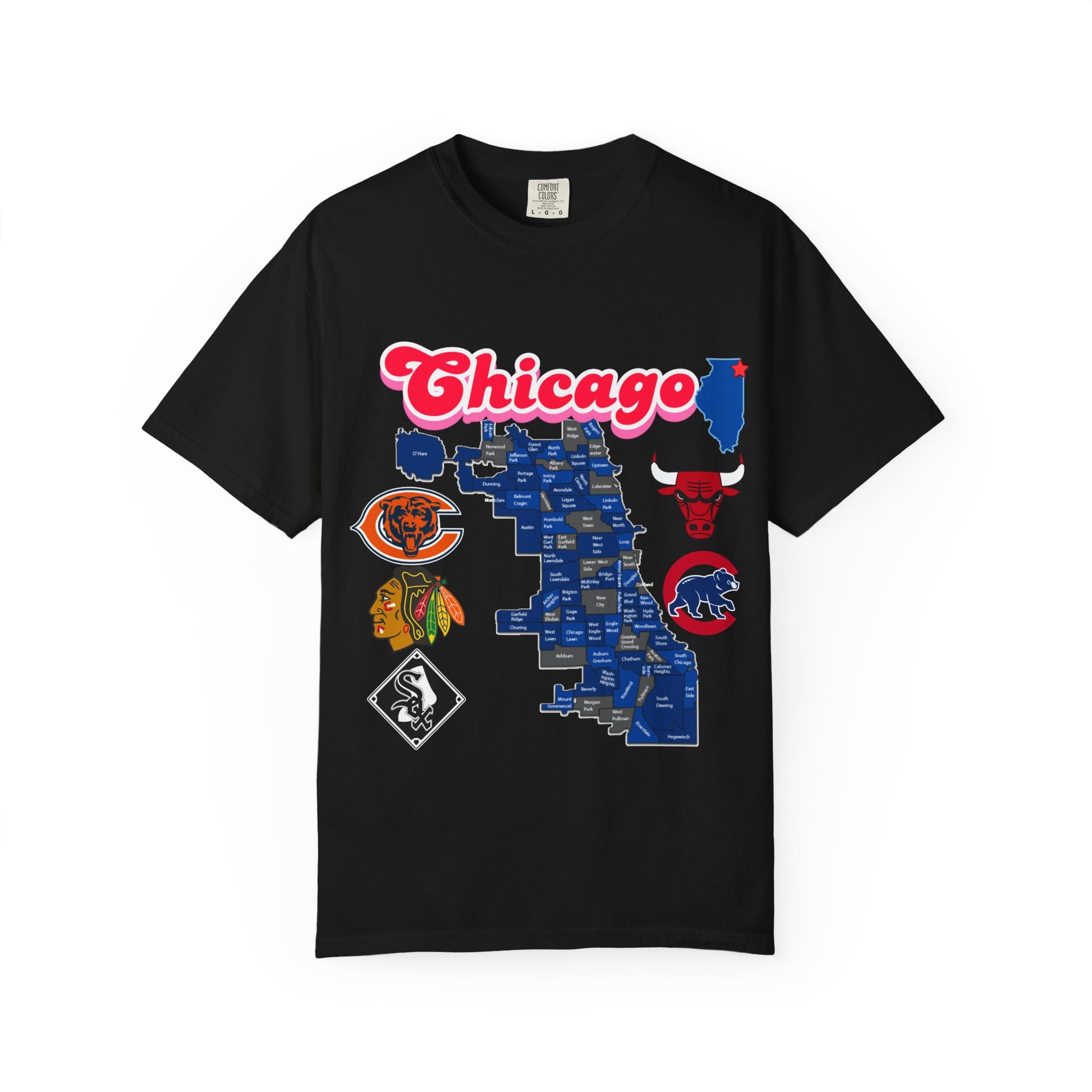Chicago Unisex T-shirt - Vintage Chicago Design