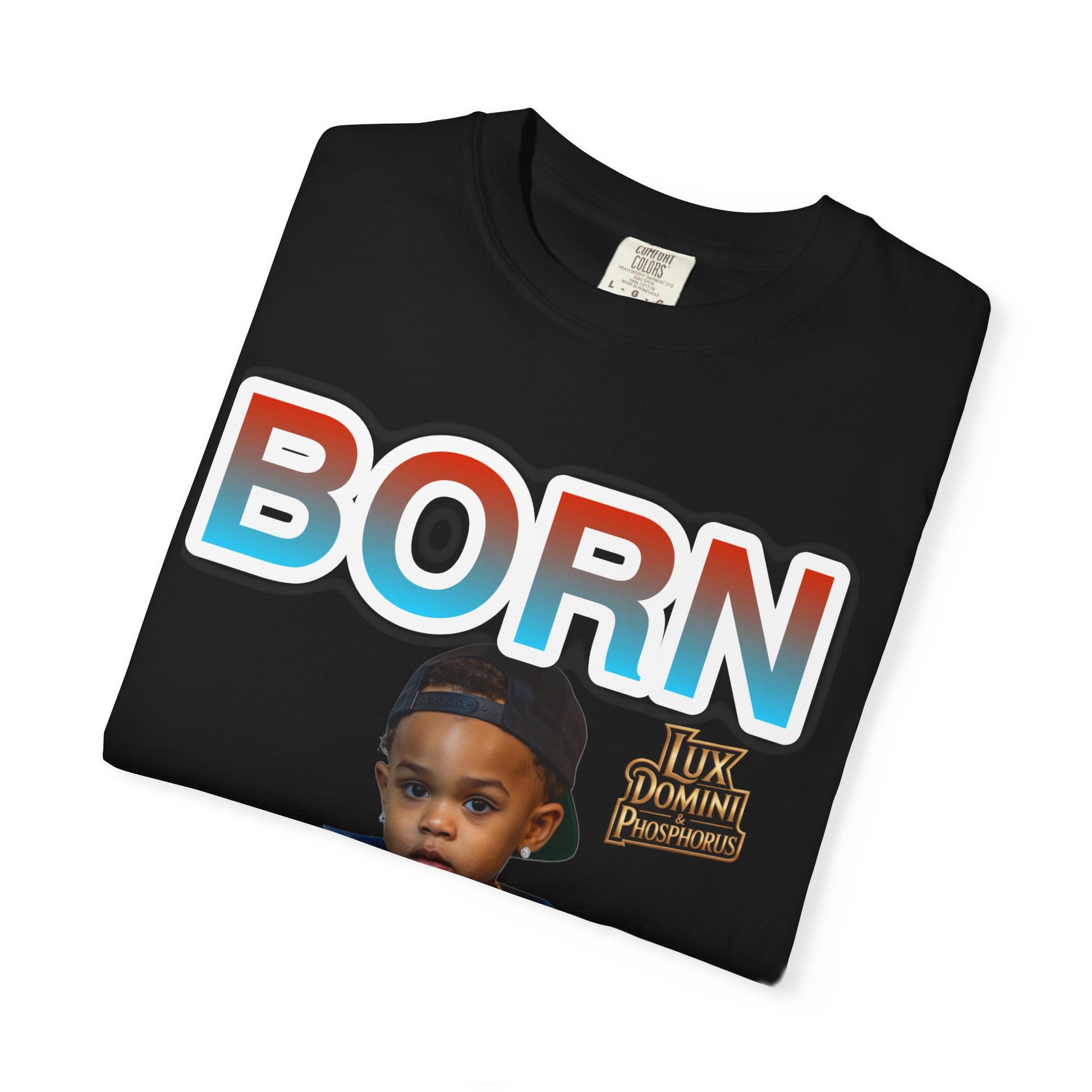 Garment-Dyed T-shirt BORN HUSTLER LD&P APPAREL