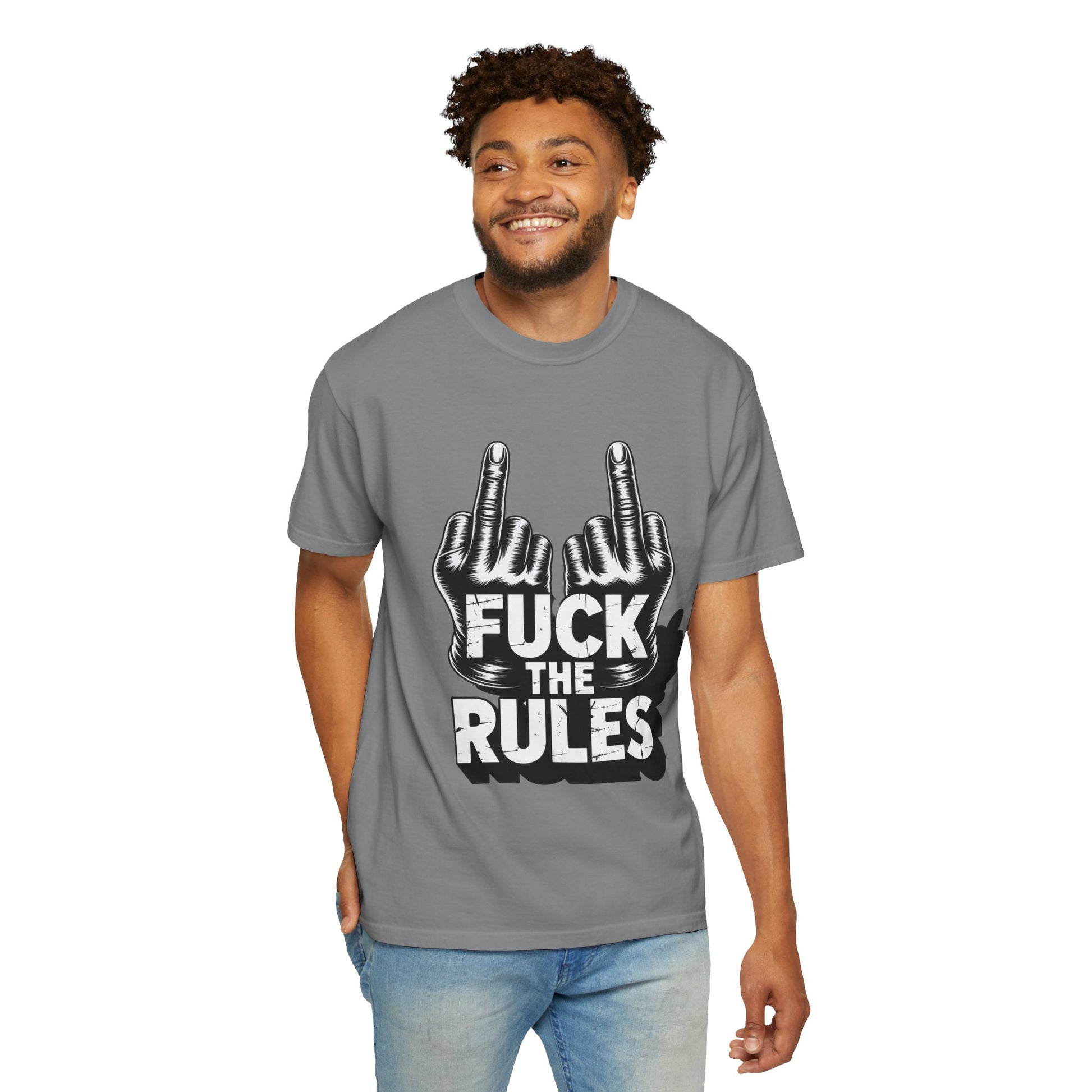 Trust Nothing Unisex T-shirt - Skip The Rules Typography Tee