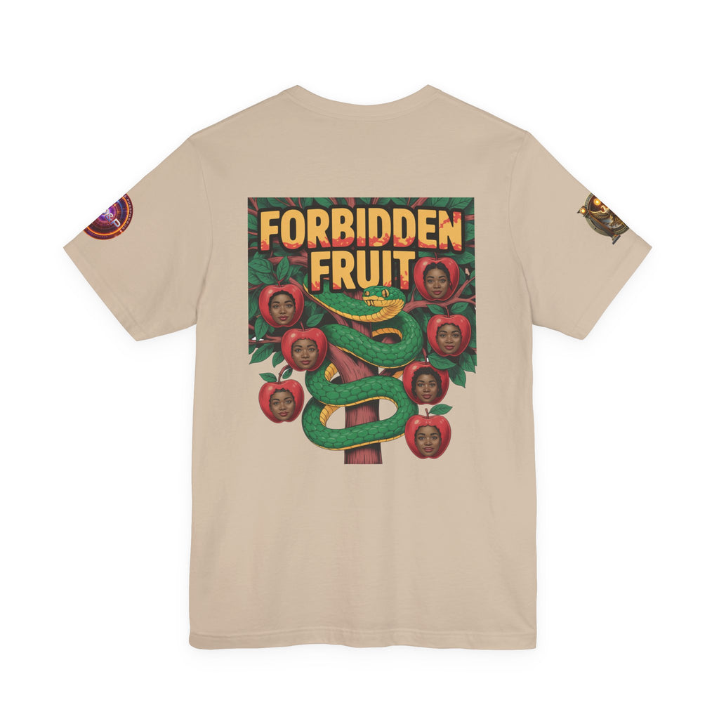 Short Sleeve Tee - Tree of Knowledge Forbidden Fruit Design