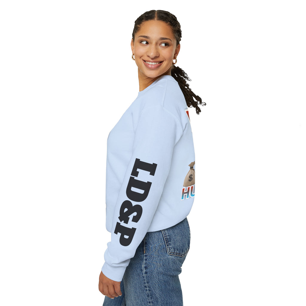 Crewneck Sweatshirt - Born Hustler LD&P Apparel