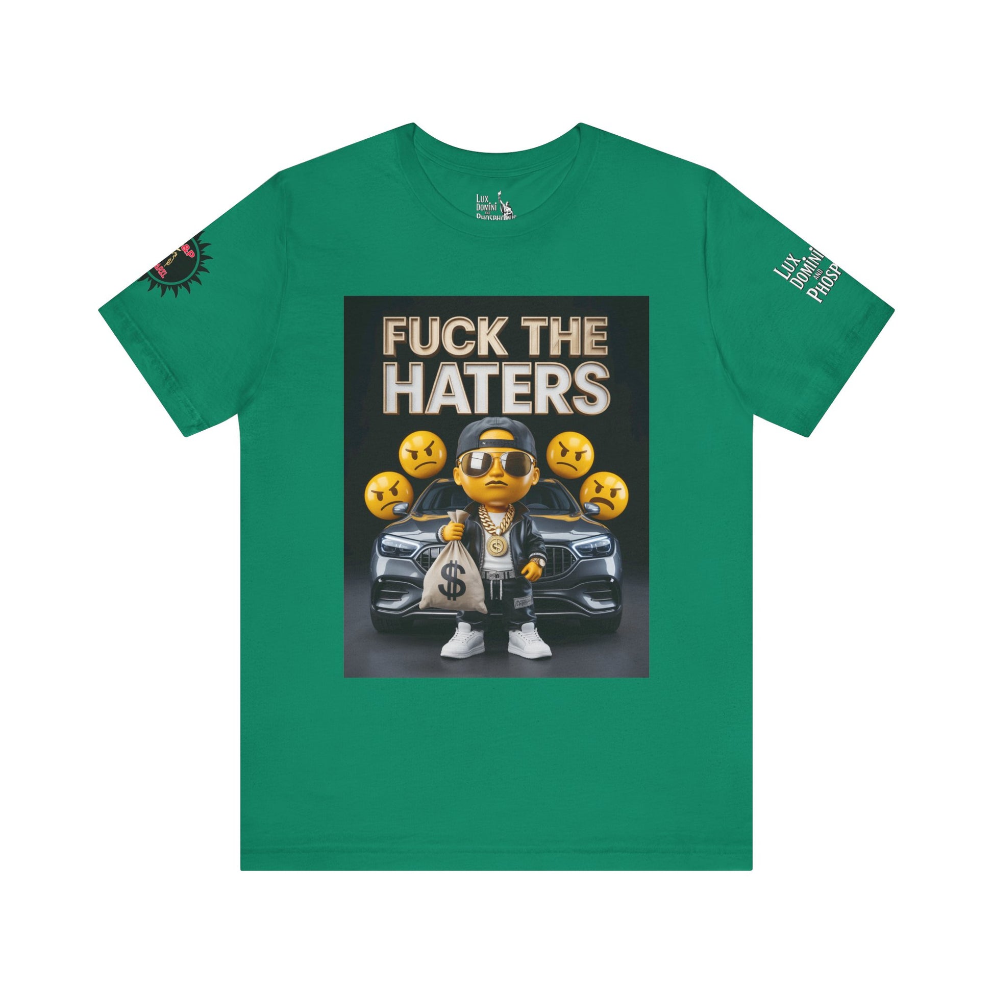 Fuck the Haters Unisex Tee - Bold Graphic Motivational Shirt