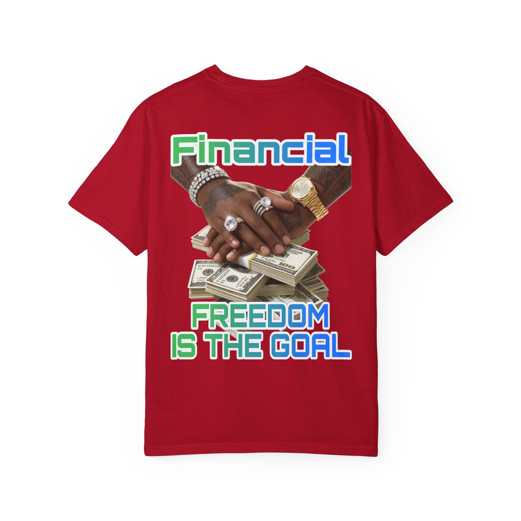 Financial Freedom Unisex T-shirt - 'Financial Freedom is The Goal' Design