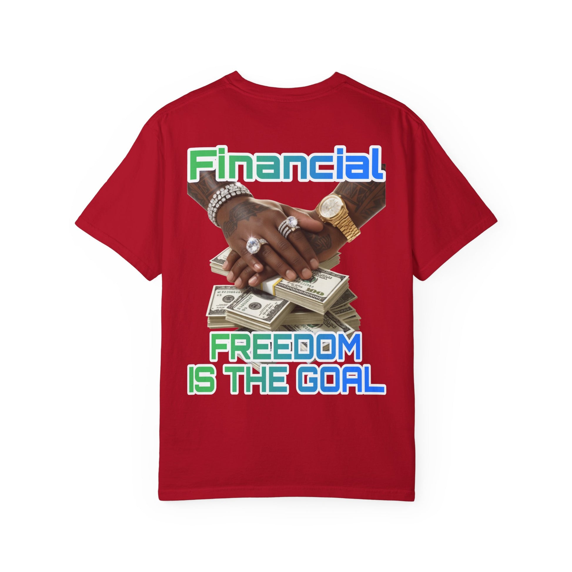 Financial Freedom Unisex T-shirt - 'Financial Freedom is The Goal' Design