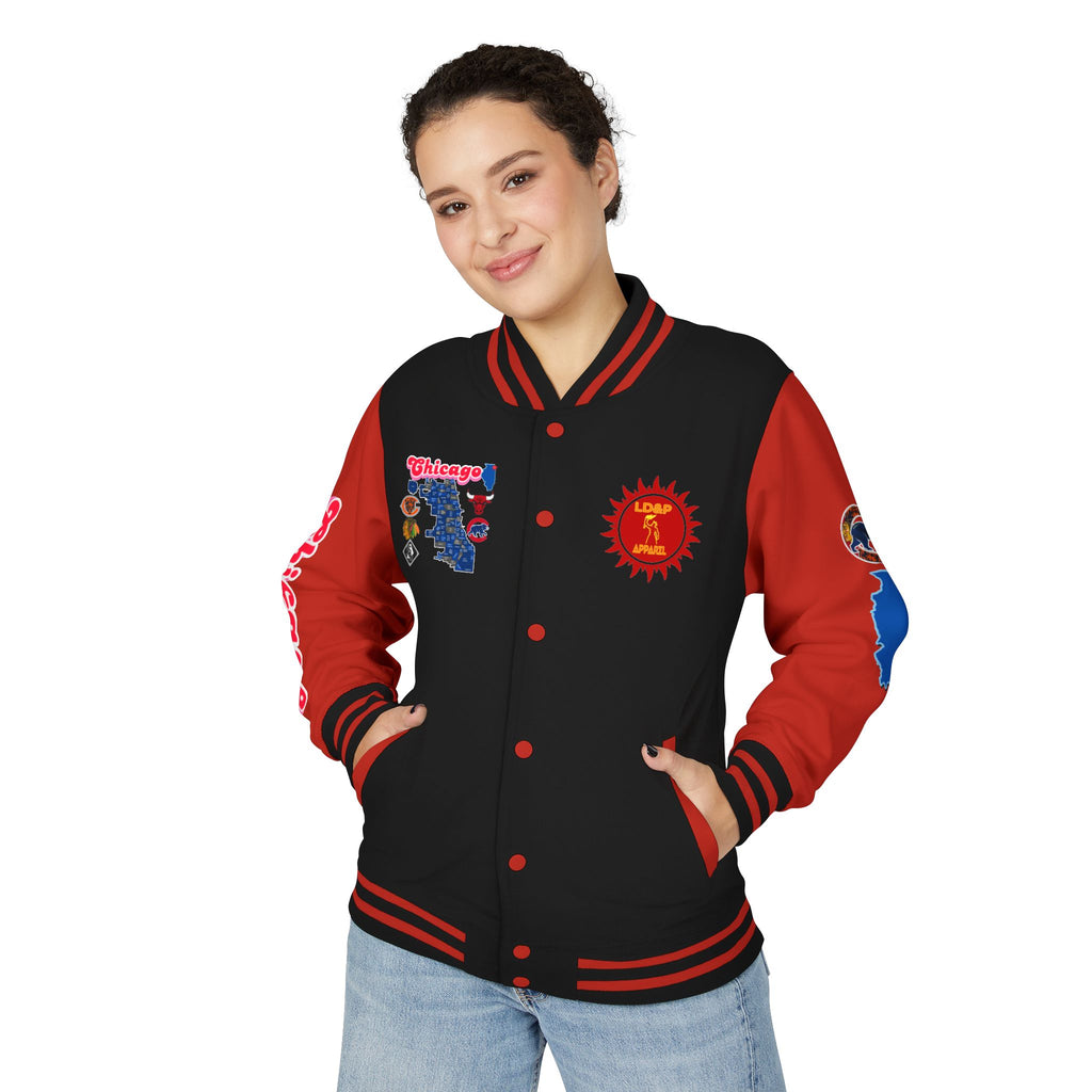 Letterman Jacket Chicago Design