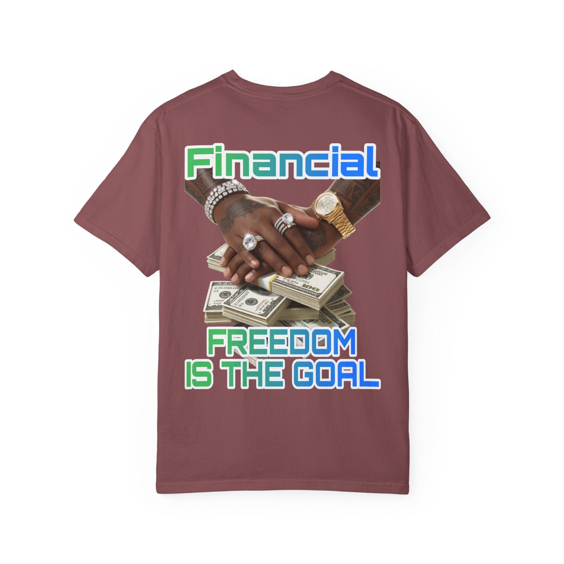Financial Freedom Unisex T-shirt - 'Financial Freedom is The Goal' Design