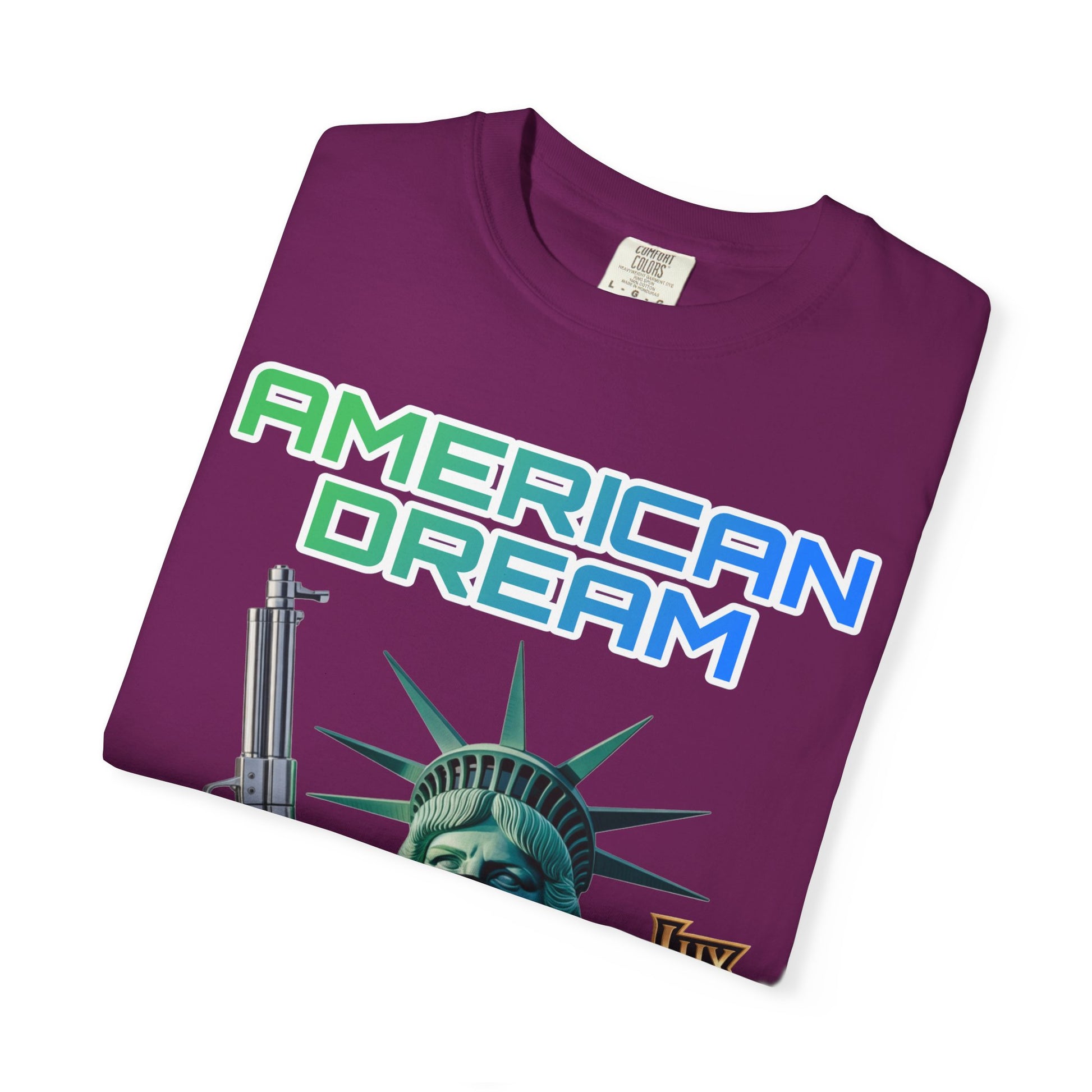 T-shirt American Dream or Nightmare Unisex Garment-Dyed
