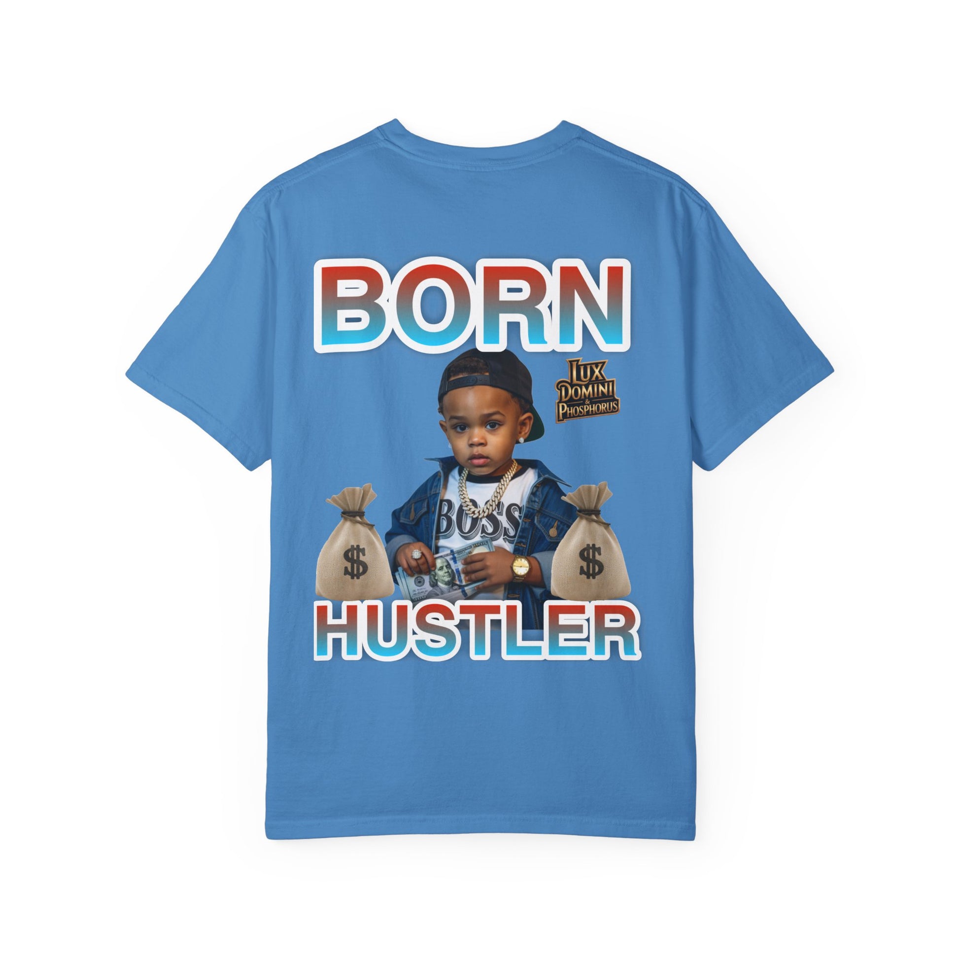 Garment-Dyed T-shirt BORN HUSTLER LD&P APPAREL
