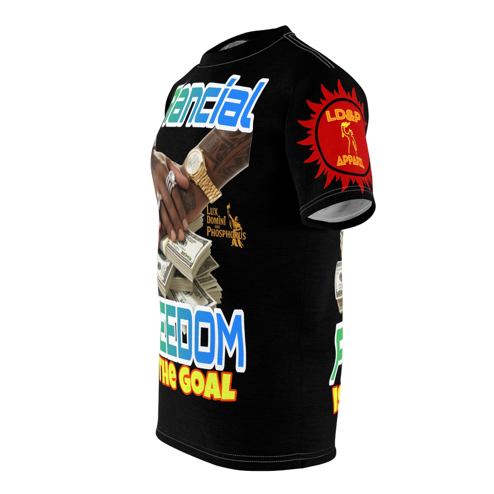 Financial Freedom Unisex Cut & Sew Tee