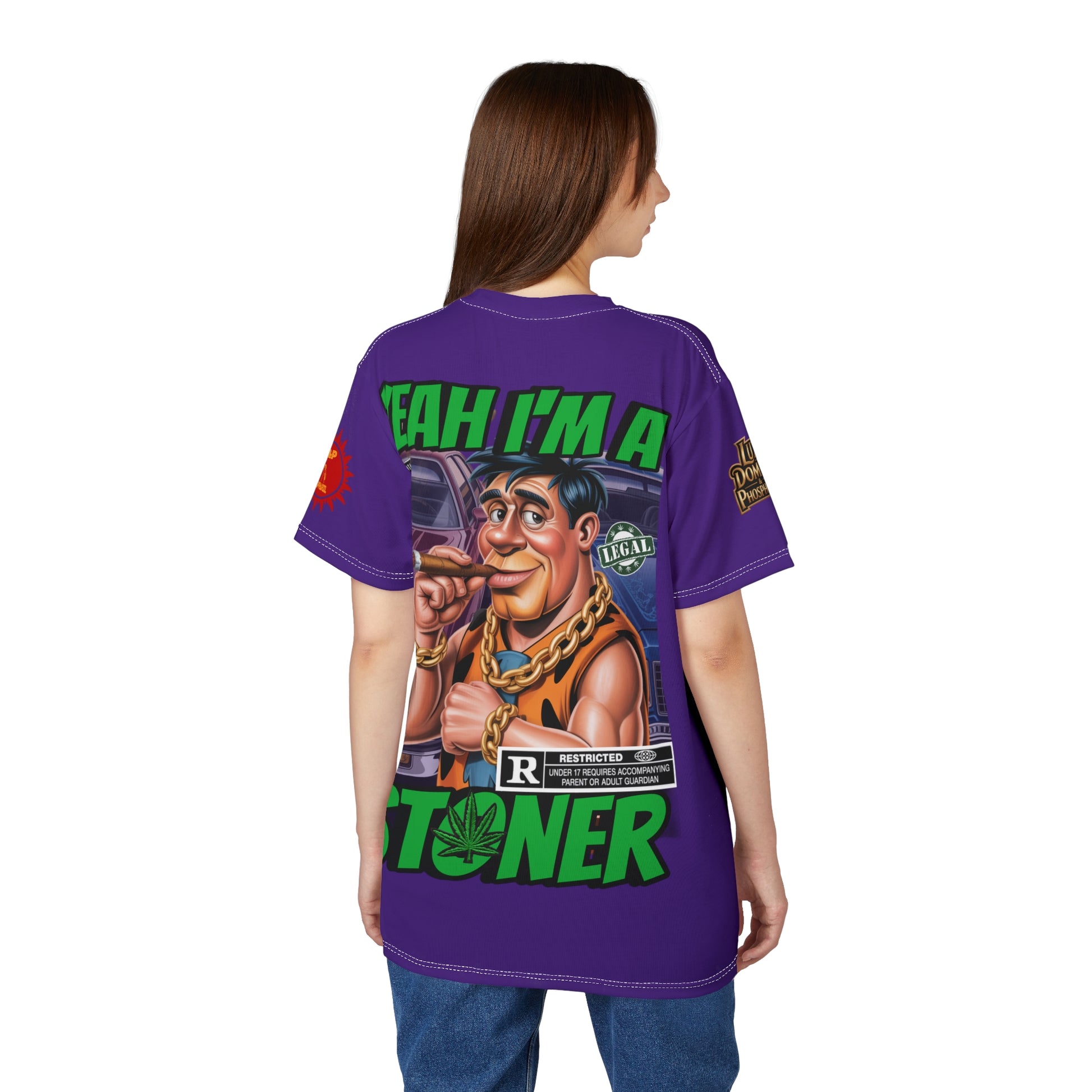Yeah I'm a Stoner T-Shirt LD&P APPAREL Purple