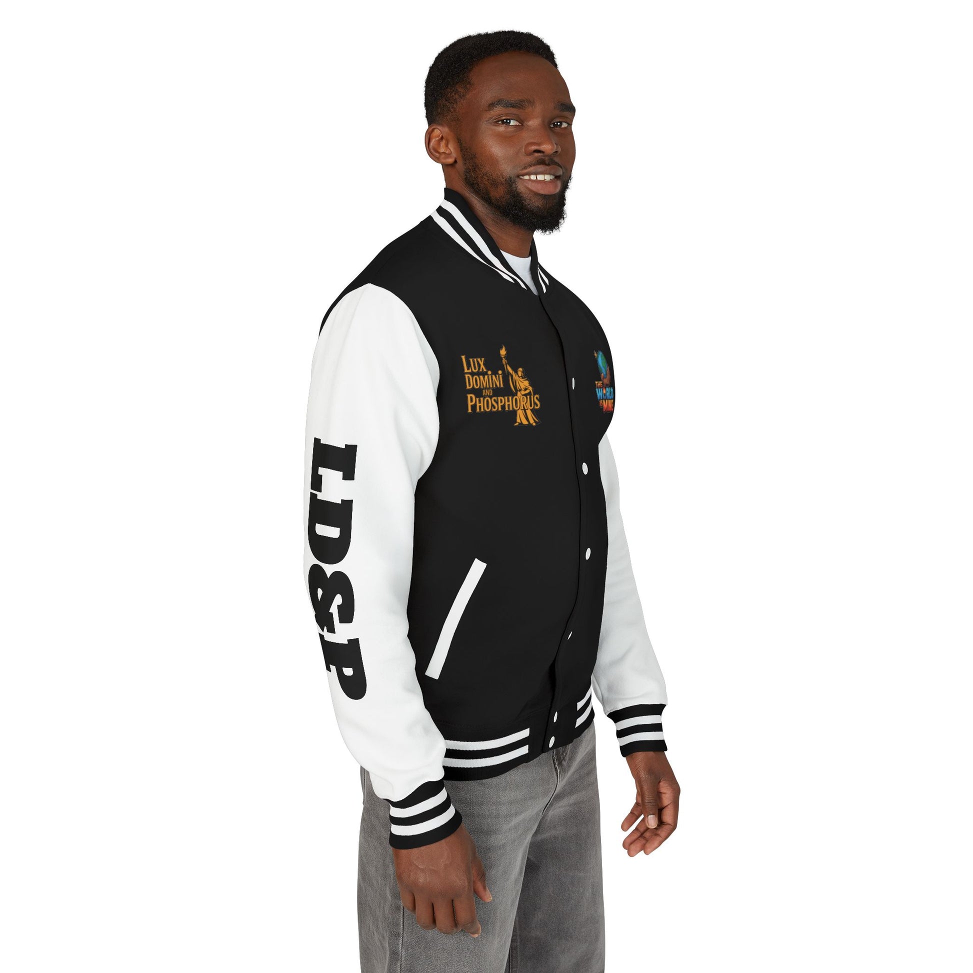 Letterman Jacket - The World is Mine LD&P APPAREL Design