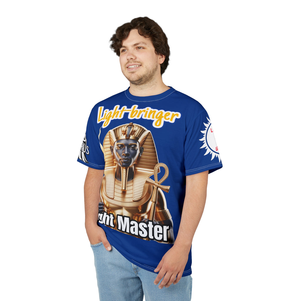 Light Master Tee - Lux Domini and Phosphorus LD&P Apparel Design Blue