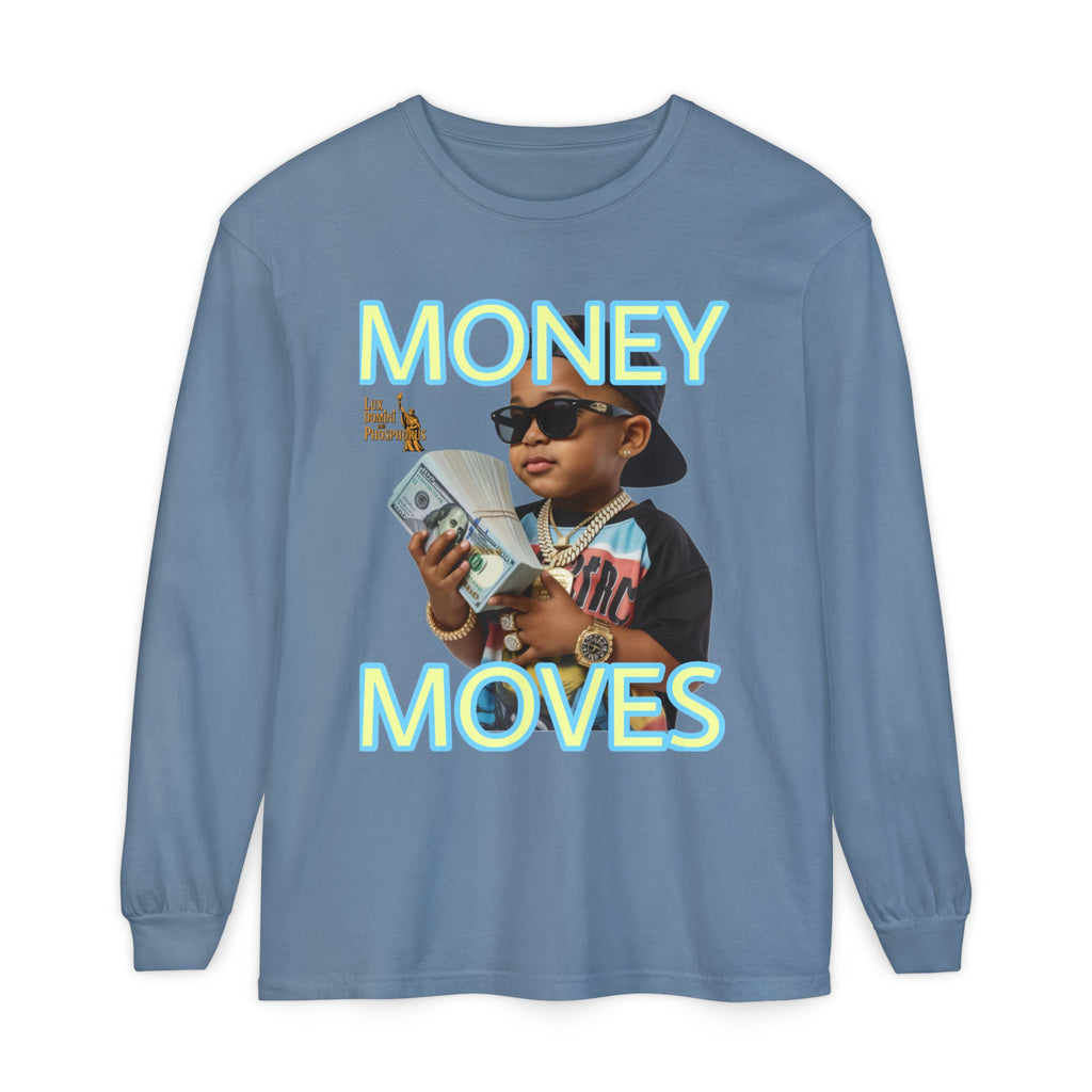 Long Sleeve T-Shirt - Money Moves LD&P APPAREL