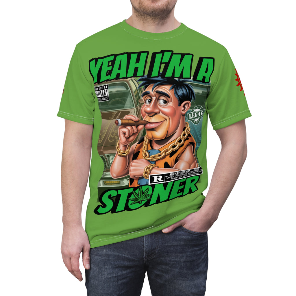 Yeah I'm a Stoner T-Shirt LD&P APPAREL Light Green