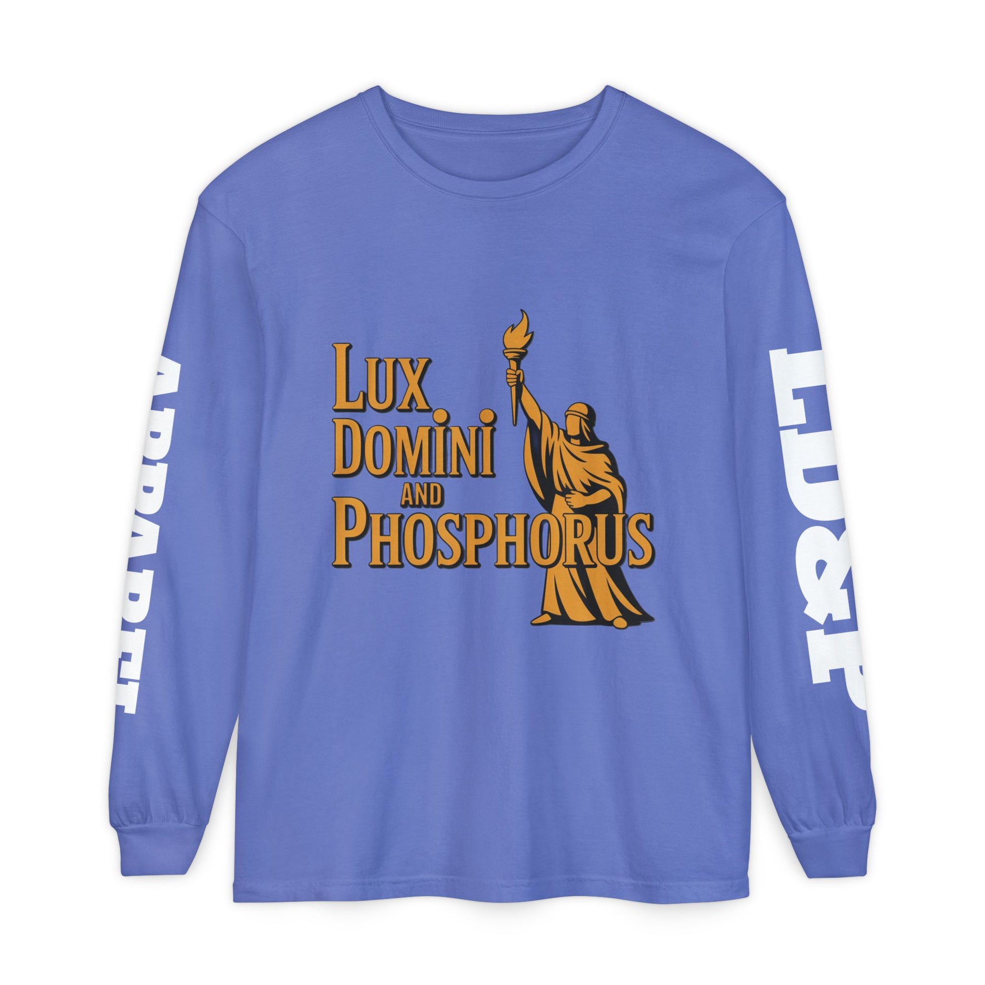 Long Sleeve T-Shirt Lux Domini and Phosphorus LD&P Apparel Design