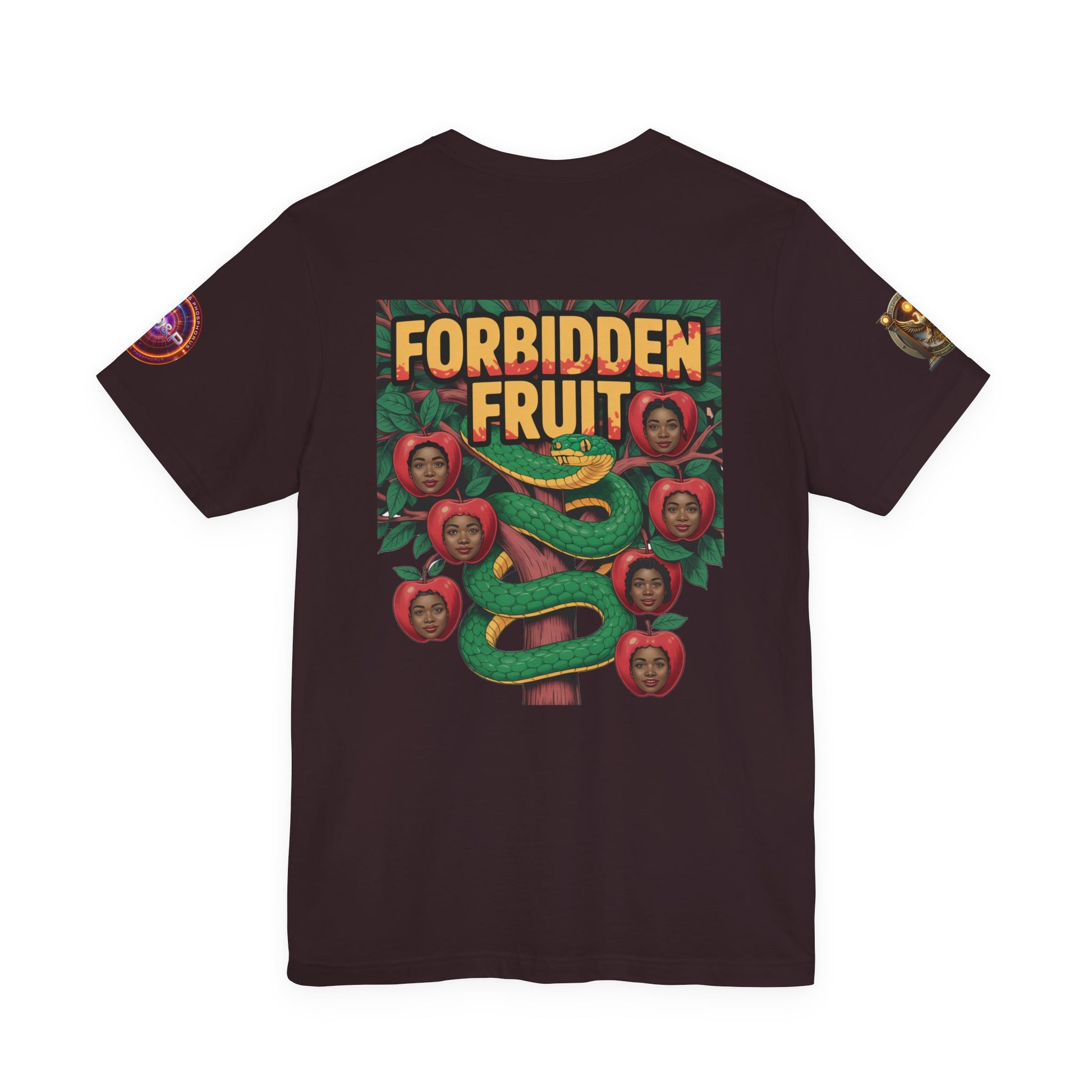 Short Sleeve Tee - Tree of Knowledge Forbidden Fruit Design