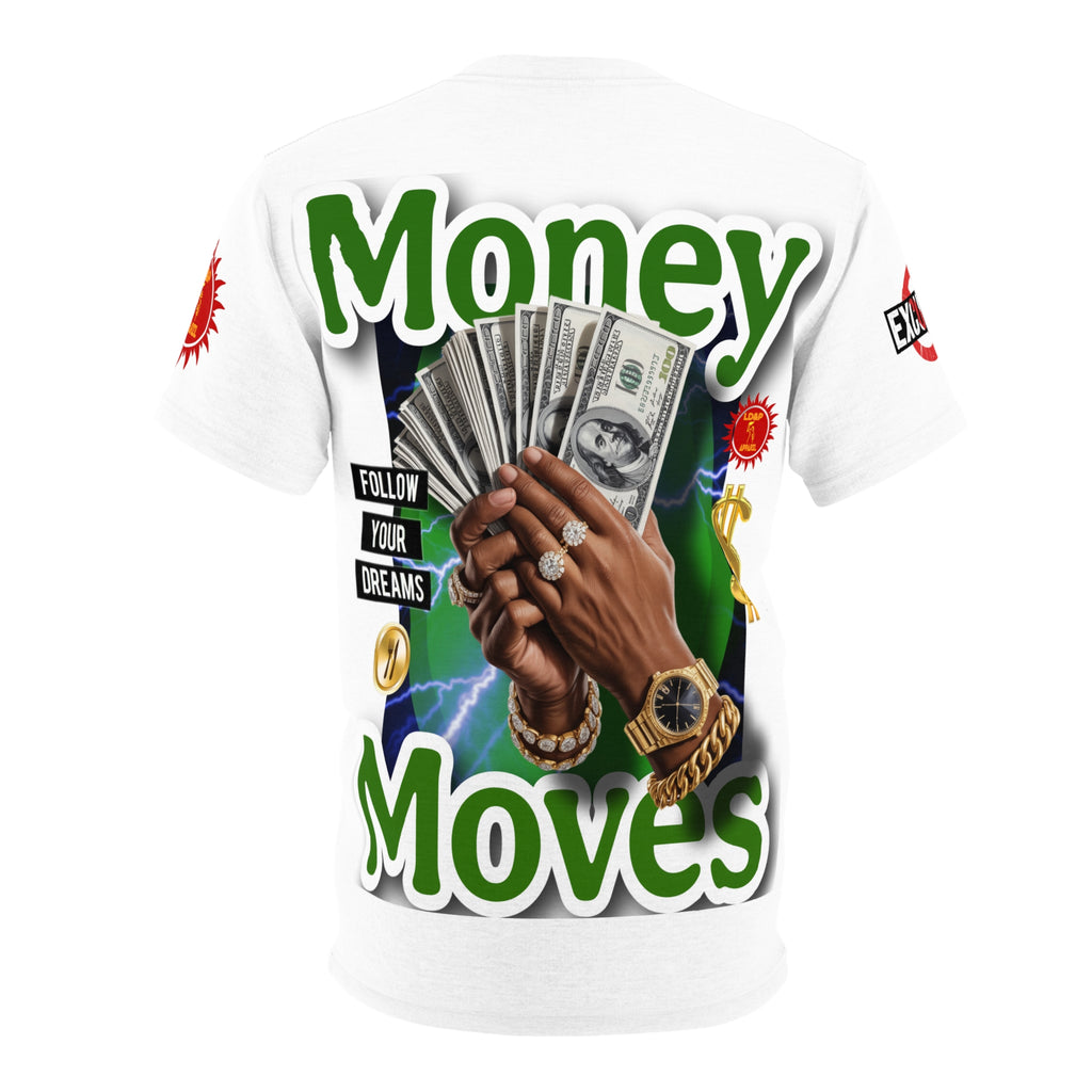 Money Moves T‑Shirt LD&P APPAREL GRAPHIC T-Shirt White