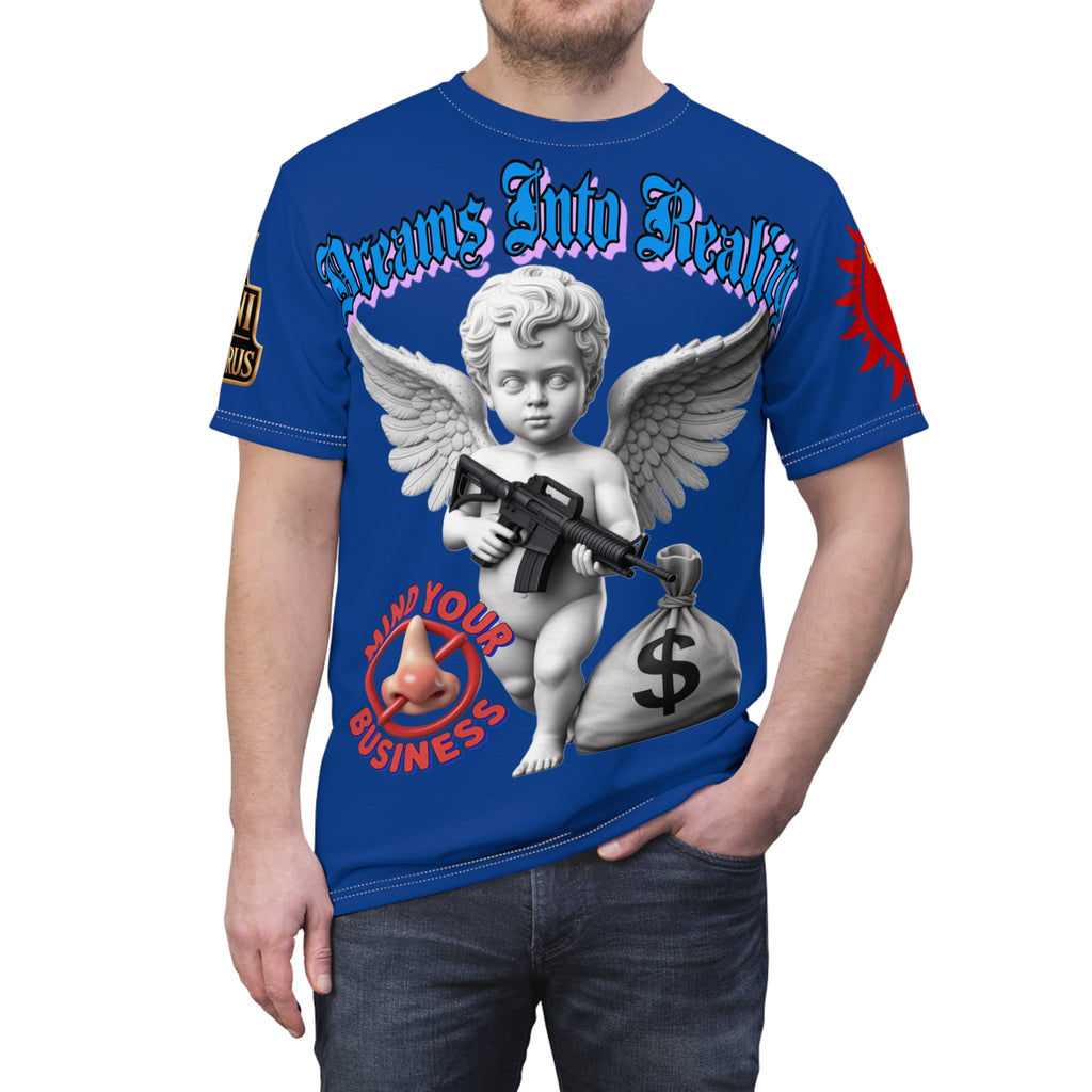 Dreams Into Reality' LD&P Apparel Design blue