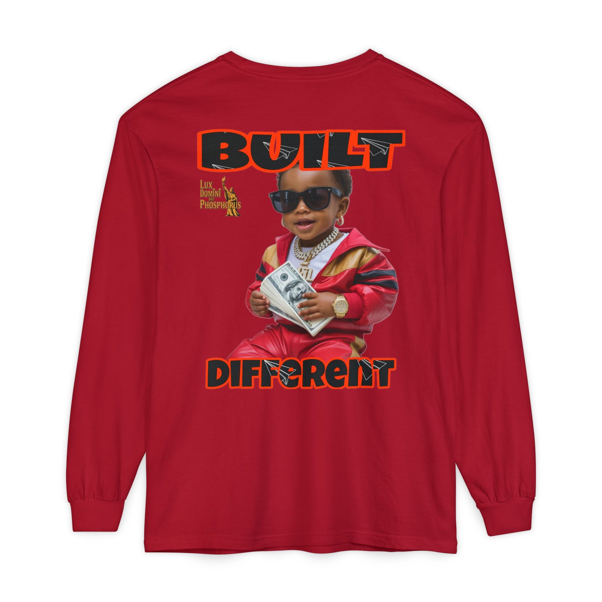 Long Sleeve T-Shirt - Built Different LD&P Apparel Design