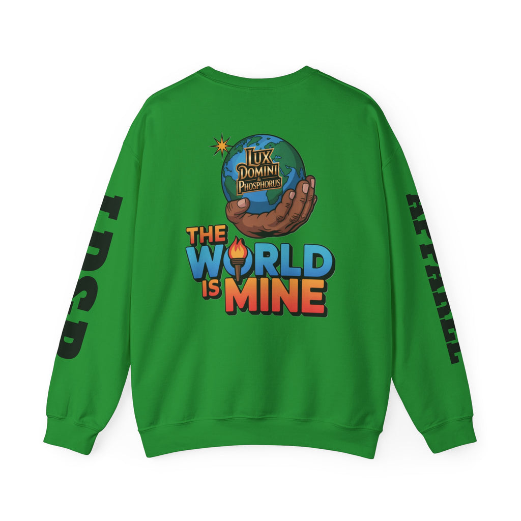 Graphic Sweatshirt - The World Is Mine LD&P APPAREL Design