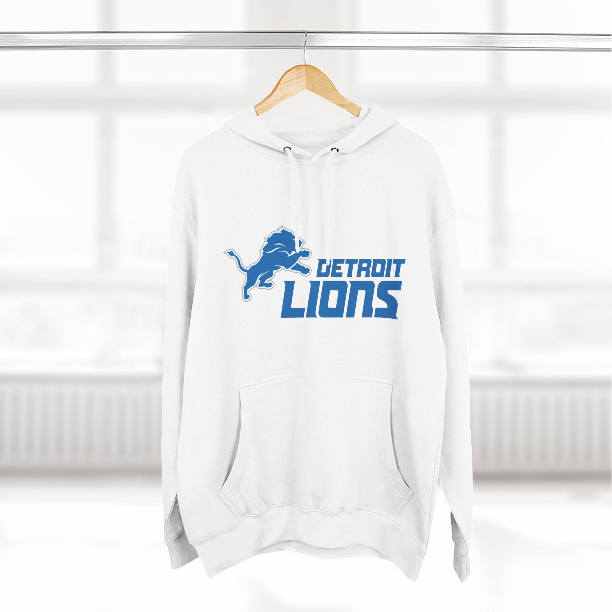 Fleece Hoodie NFL Team DET Design