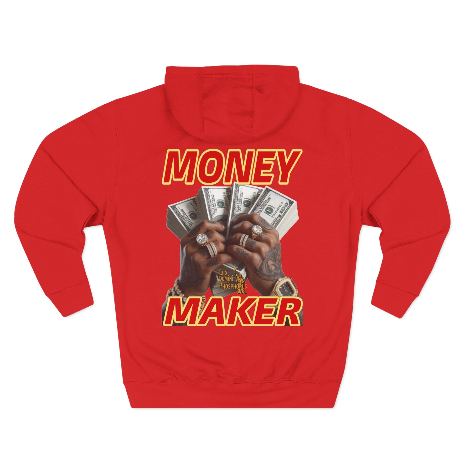 Fleece Hoodie - Money Maker Design